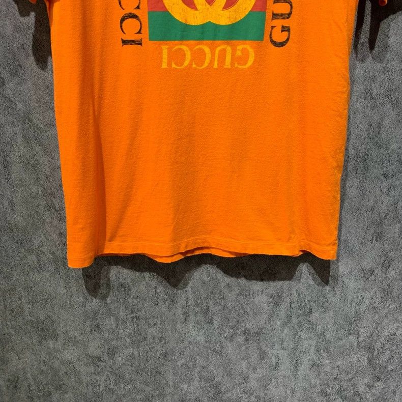 Gucci Gucci Gucci orange double G short sleeves 2501-Nextarrow Size US S / EU 44-46 / 1 - 8 Thumbnail