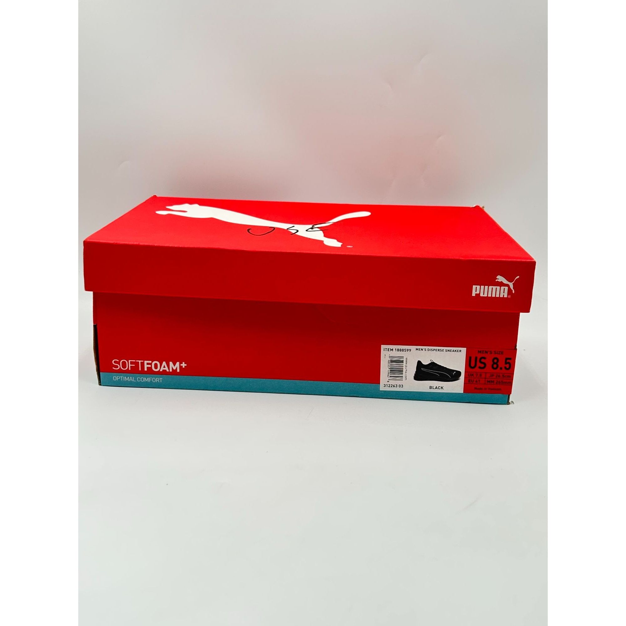 Other Puma Disperse Black Running Shoes Mens US 8.5 SoftFoam+ Athl Size US 8.5 / EU 41-42 - 8 Thumbnail