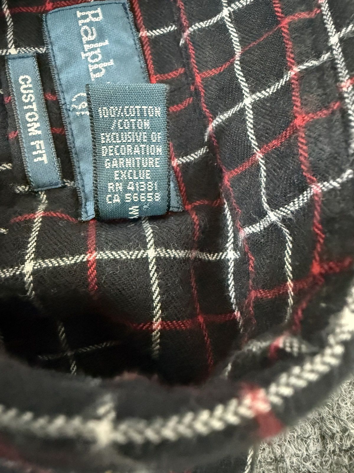 Ralph Lauren Vintage 2000s Ralph Lauren Plaid Flannel Shirt Black Red M Size US M / EU 48-50 / 2 - 5 Thumbnail