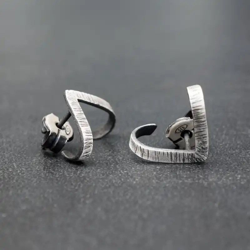 Jewelry × Vintage Men Earring Studs Size ONE SIZE - 2 Thumbnail