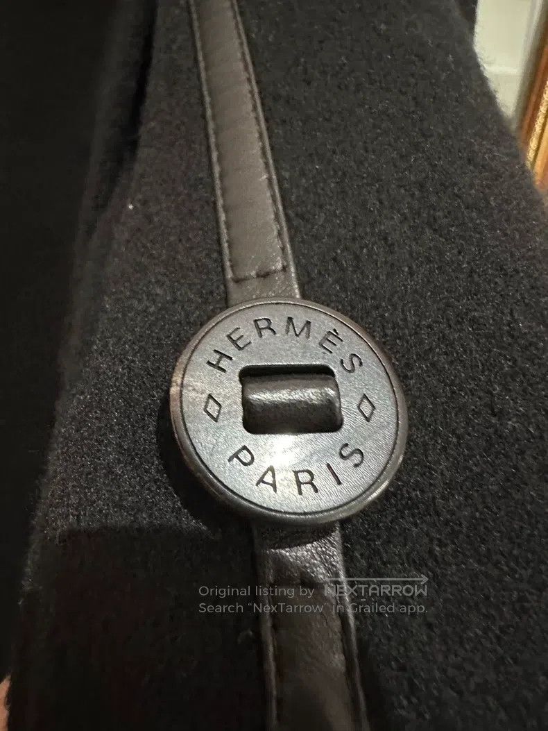 Hermes Hermes black cashmere coat Size XS / US 0-2 / IT 36-38 - 3 Thumbnail