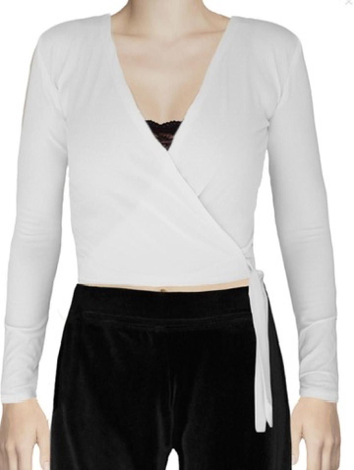 Other LA FEMME Active Wear Wrap in White (SMALL) Size S / US 4 / IT 40 - 1 Thumbnail