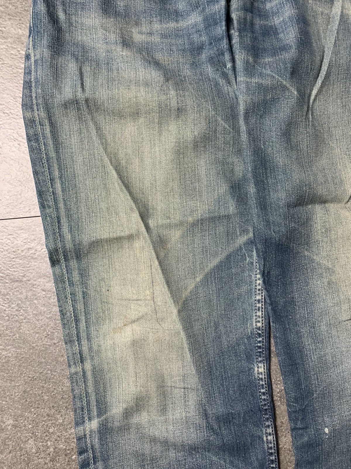 Levi's 2000s Levis Mud Wash Distressed Jeans Size US 28 / EU 44 - 5 Thumbnail