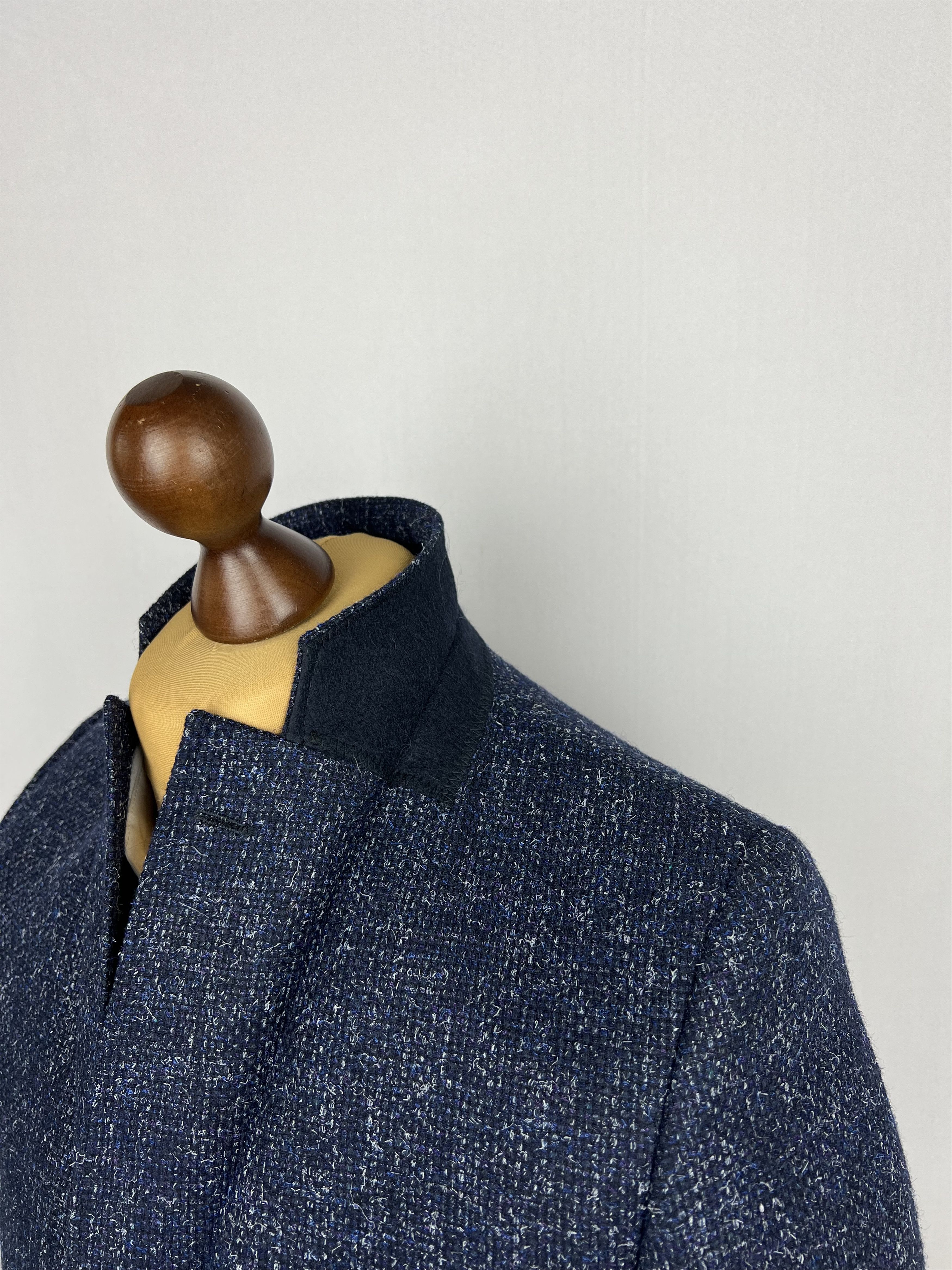 Italic ATERLIER TORINO x Marlane Textured Wool Blend Sport Coat Size 38R - 6 Thumbnail