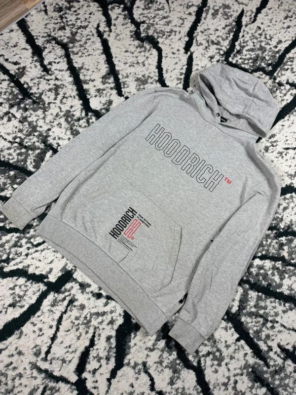 Hoodrich Hoodrich gray M skate logo hoodie Size US M / EU 48-50 / 2 - 2 Thumbnail