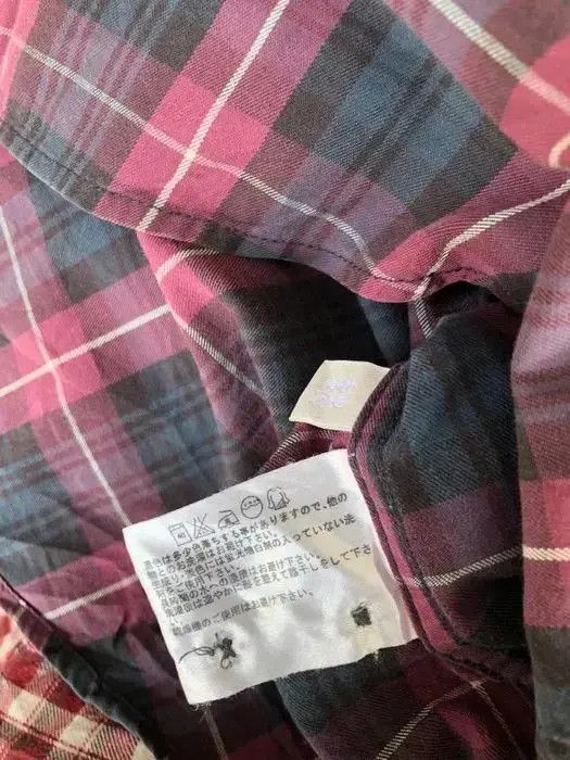 Japanese Brand Japanese Brand Uniqlo Plaid Tartan Flannel Shirt 👕 Size US M / EU 48-50 / 2 - 3 Thumbnail