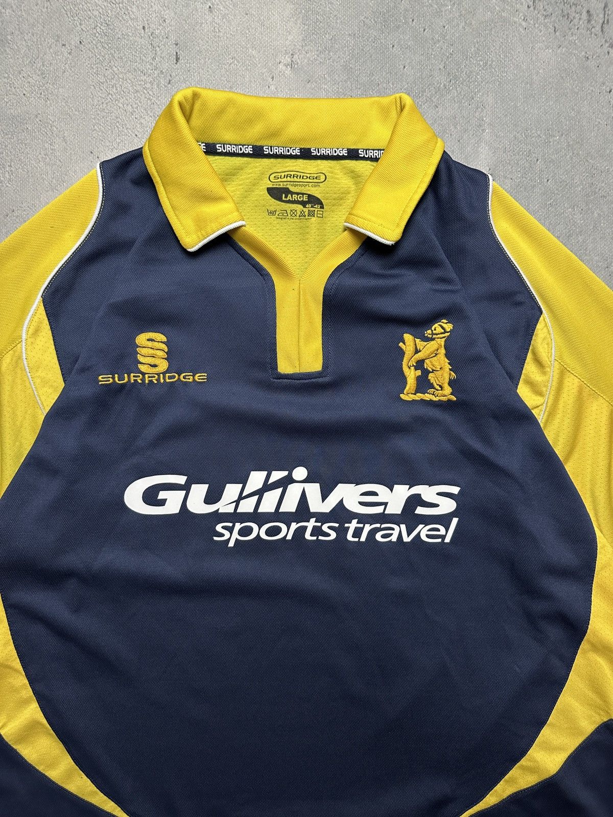 Vintage Warwickshire County Cricket Club England Bear #14 Groenewald Size US L / EU 52-54 / 3 - 4 Thumbnail