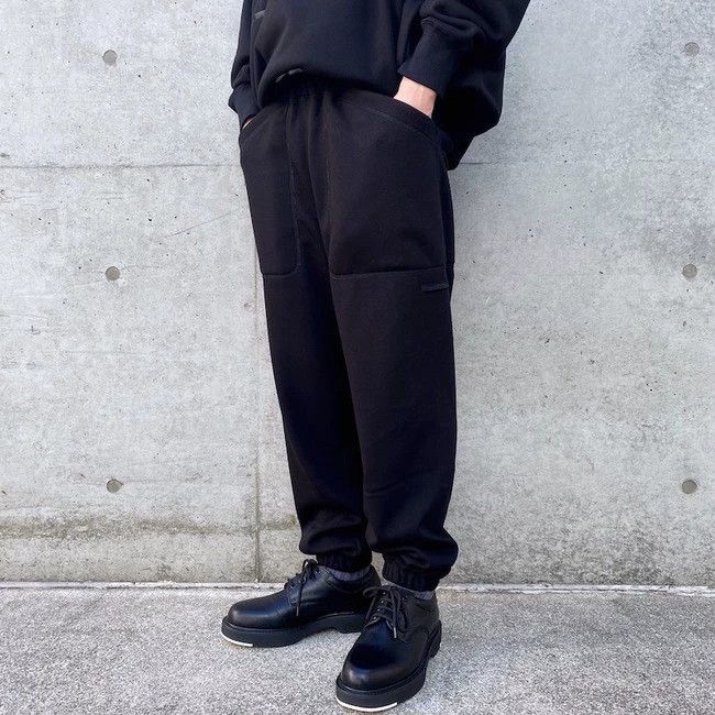N.Hoolywood N.HOOLYWOOD Men's Fleece Relaxed Cuffed Track Pants Size US 32 / EU 48 - 8 Thumbnail