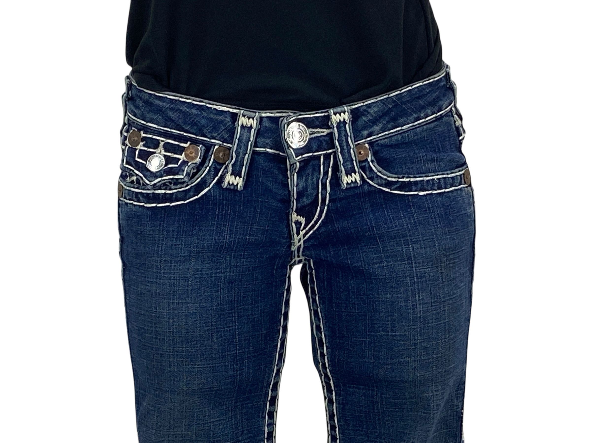 True Religion True Religion Billie Super T Skinny Denim Jeans Size 26" / US 2 / IT 38 - 3 Thumbnail