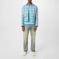 Amiri o1y0525 Checked Jacket in Blue Size US M / EU 48-50 / 2 - 6 Thumbnail