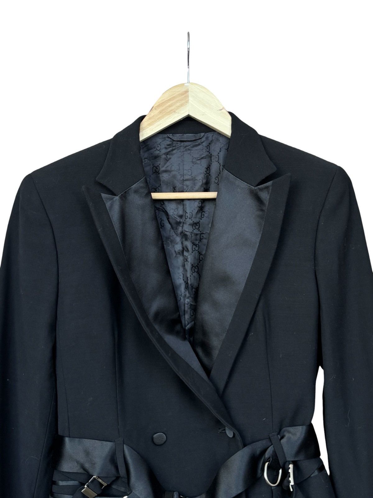 Gucci Gucci by Tom Ford Blazer Belt Jacket Size S / US 4 / IT 40 - 4 Thumbnail