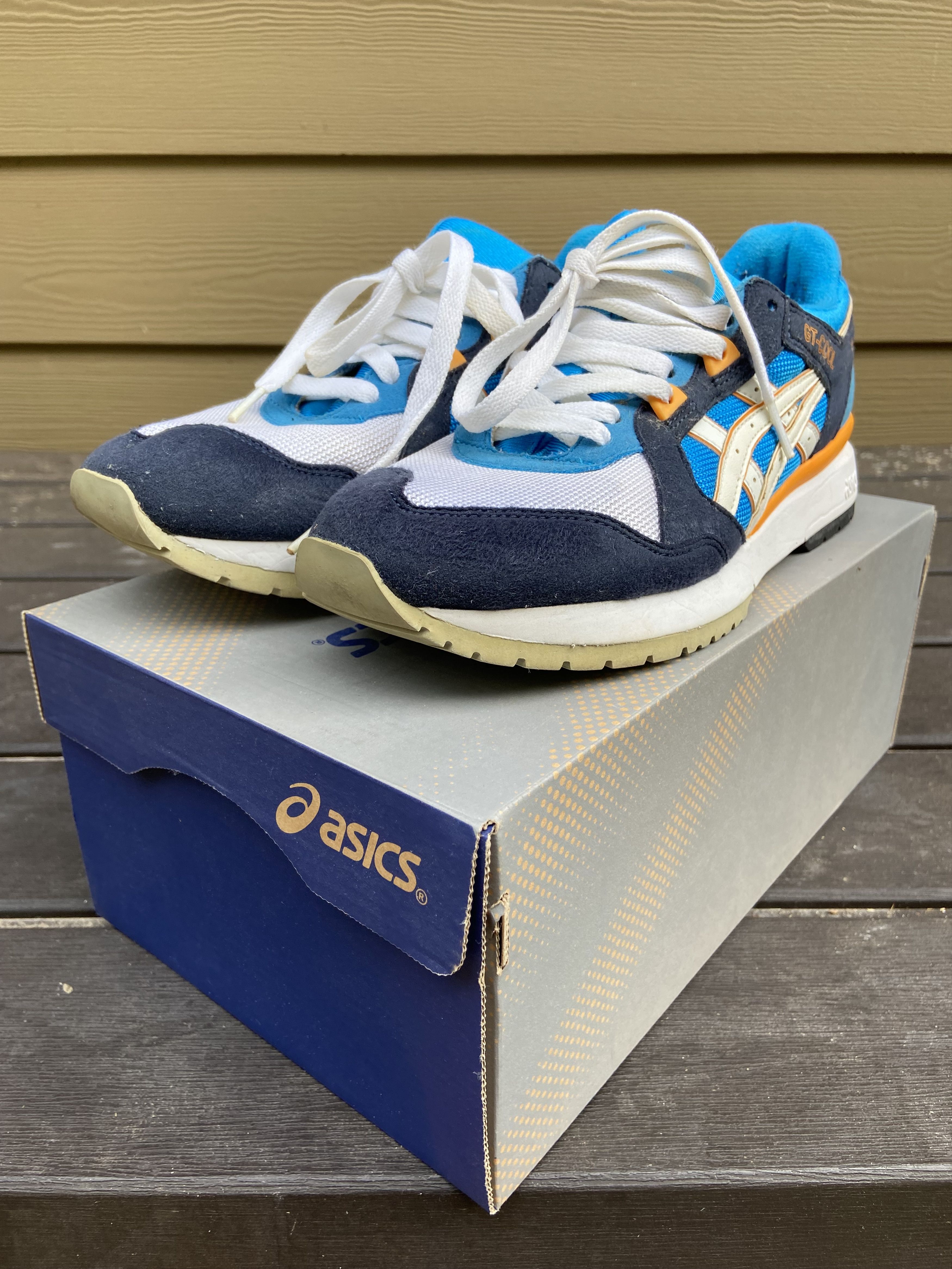 Asics ASICS GT-Cool Azure Blue/White H311N-4001 Size US 8.5 / EU 41-42 - 7 Thumbnail