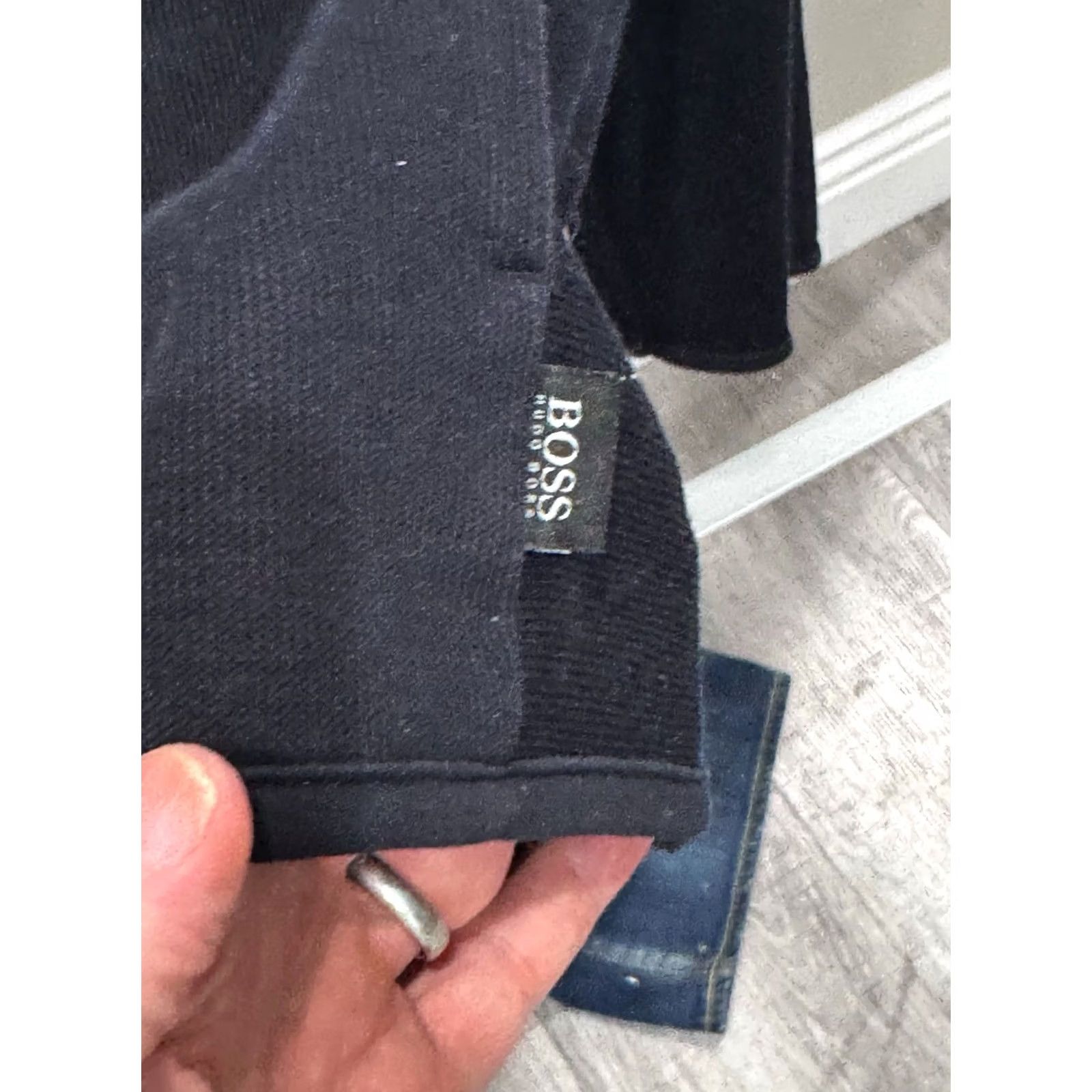 Hugo Boss Hugo Boss Sweater XL Navy Blue Zippered Men XS? Size US XL / EU 56 / 4 - 5 Thumbnail