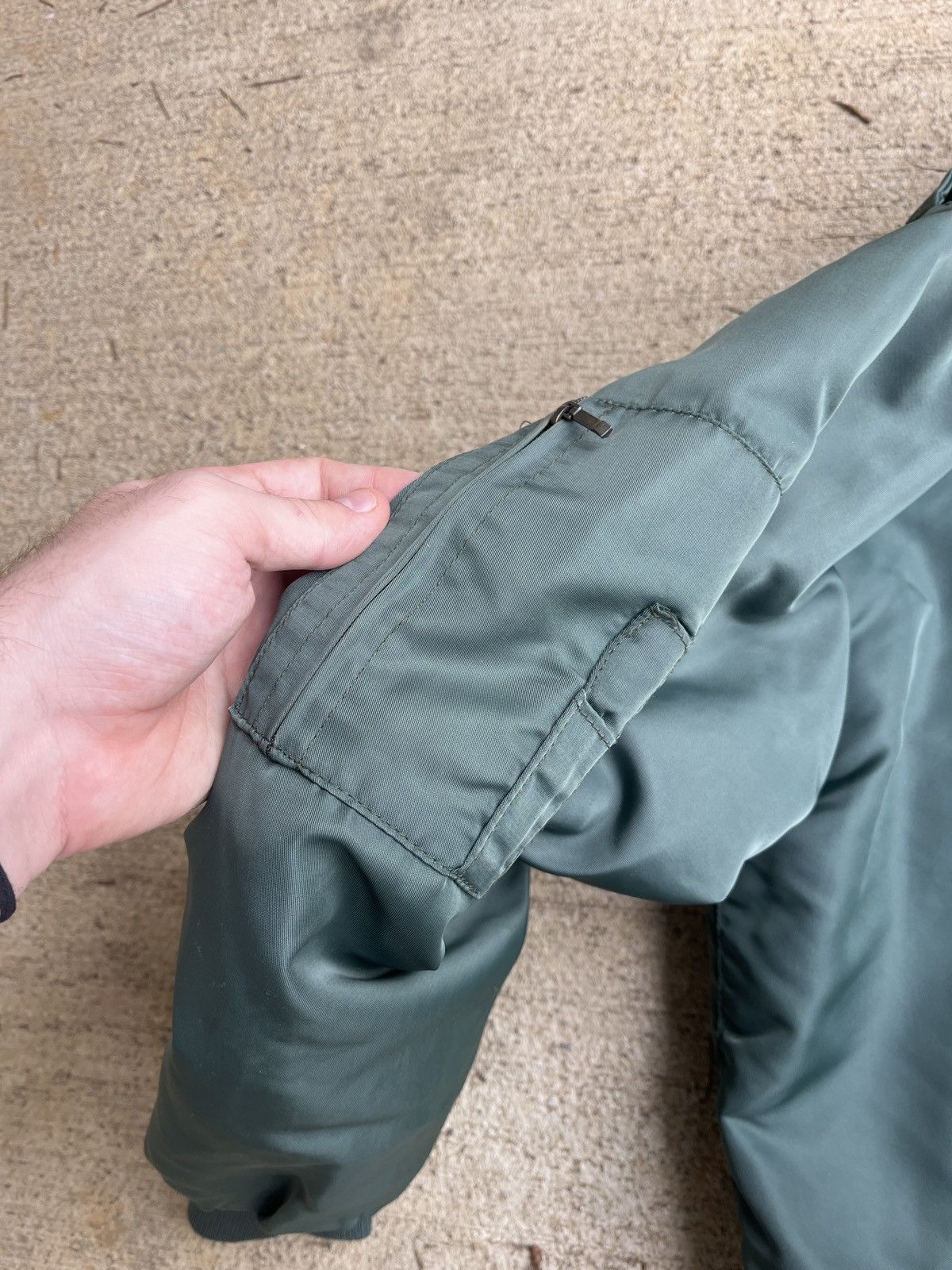 Vintage Vintage m1-a bomber jacket Size US L / EU 52-54 / 3 - 6 Thumbnail