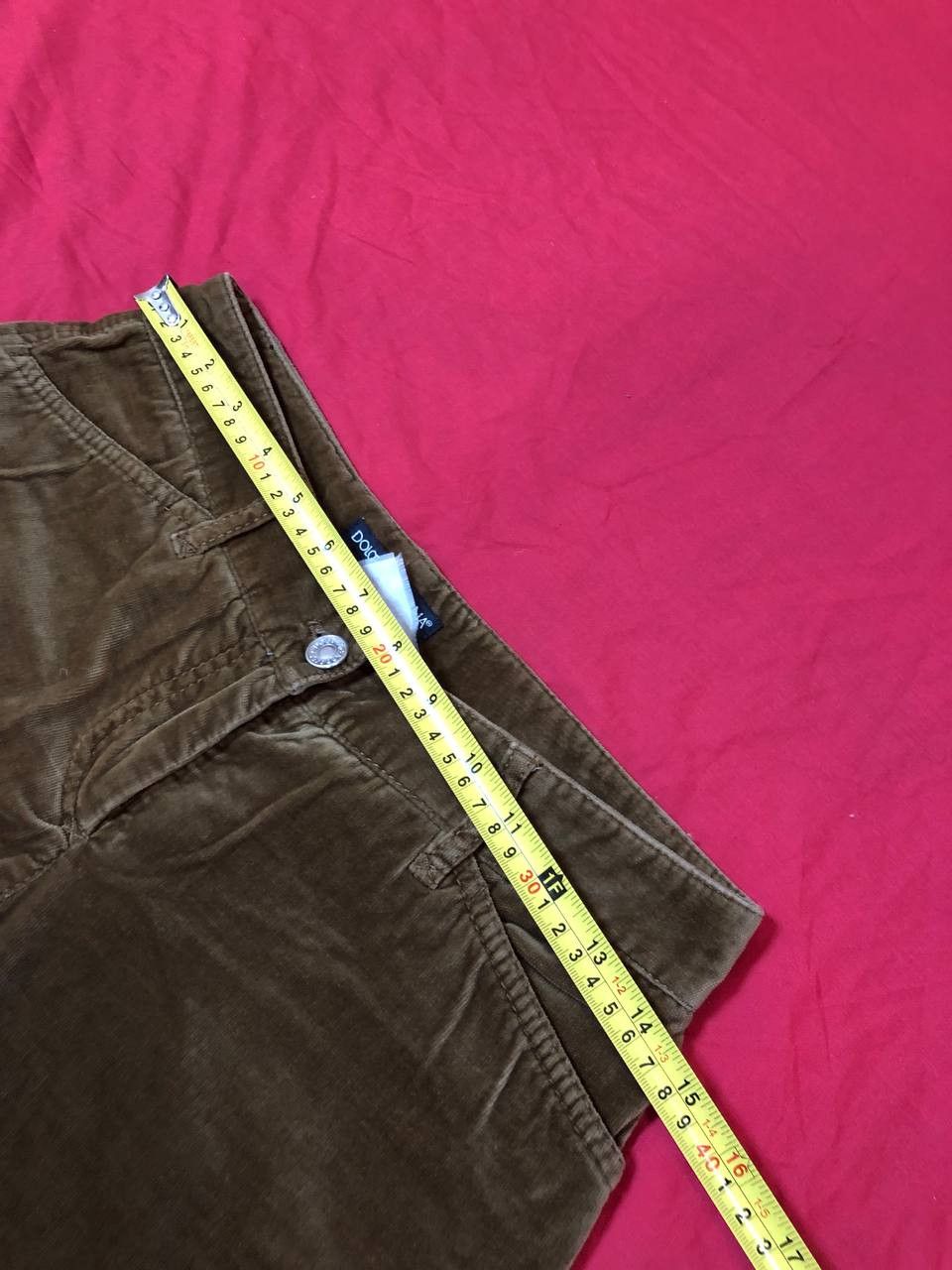 Dolce & Gabbana Dolce Gabbana vintage velvet casual luxury pants Size 26" / US 2 / IT 38 - 8 Thumbnail