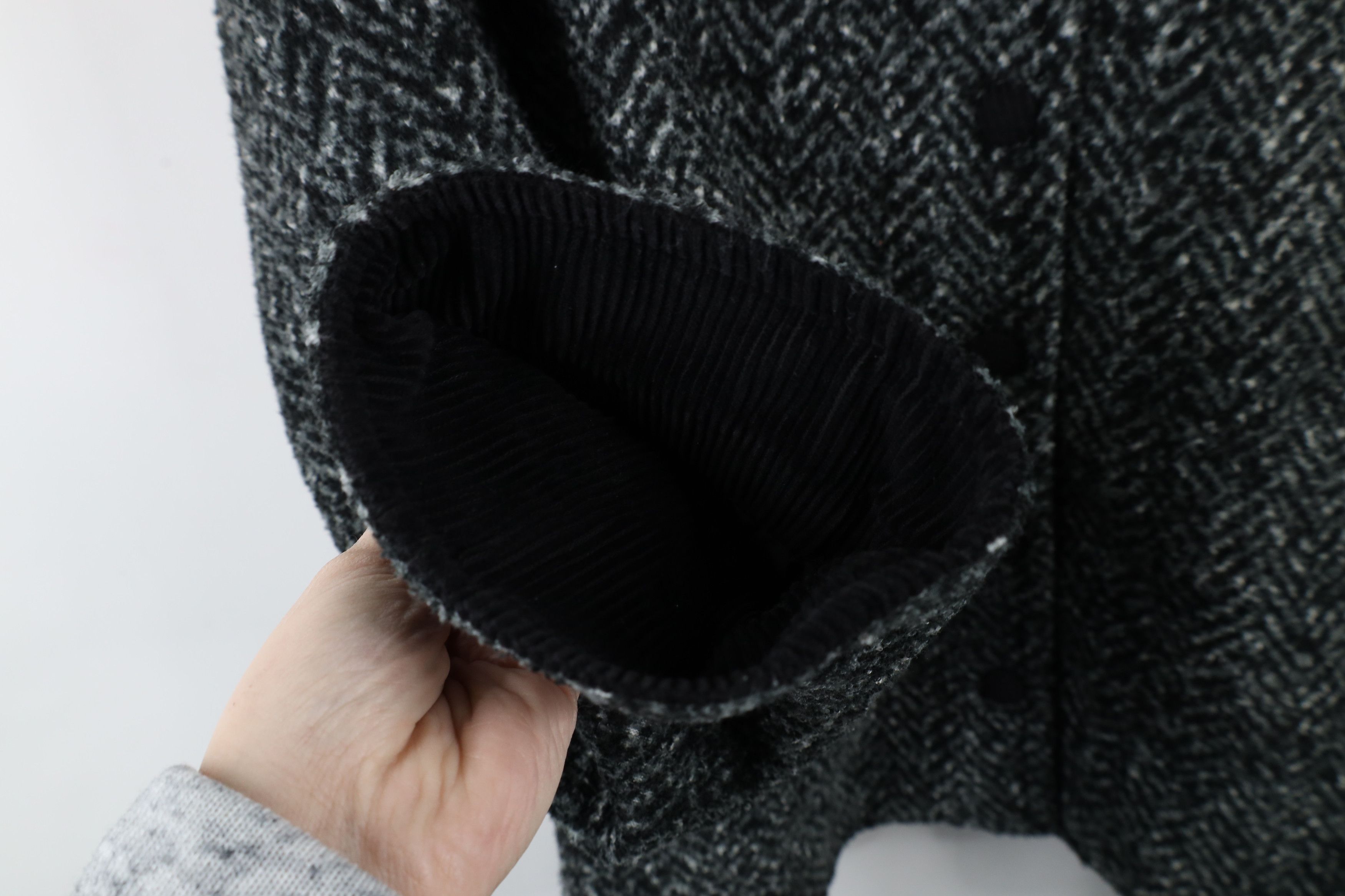 Vintage Vintage 90s Streetwear Collar Herringbone Button Jacket Size M / US 6-8 / IT 42-44 - 6 Thumbnail