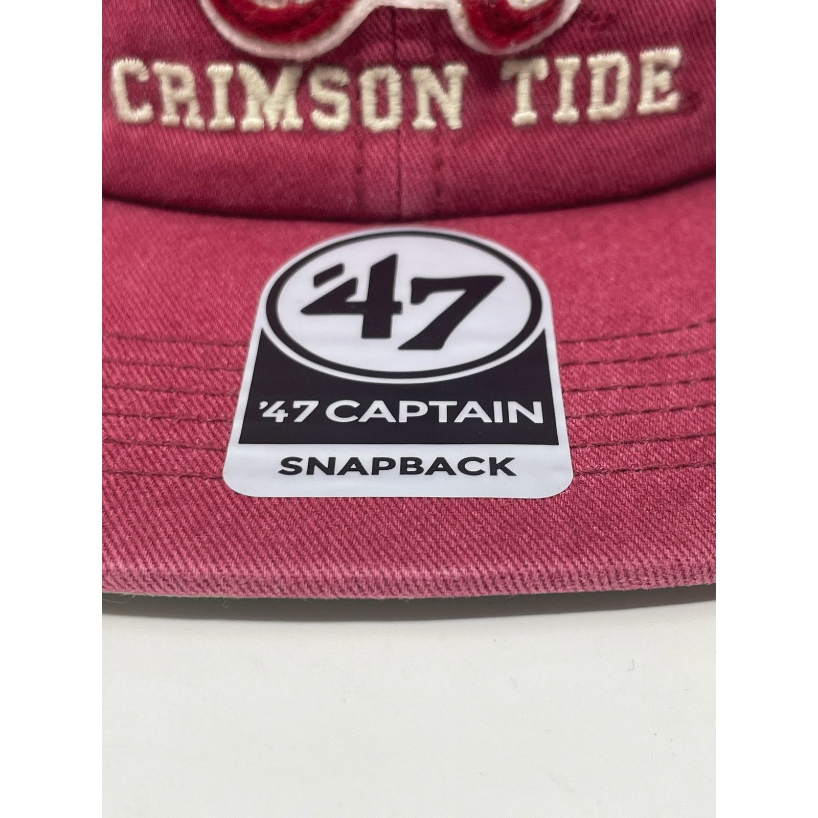 47 Brand Alabama Crimson Tide Crimson 47 Brand Adjustable Trucker Hat Size ONE SIZE - 3 Thumbnail