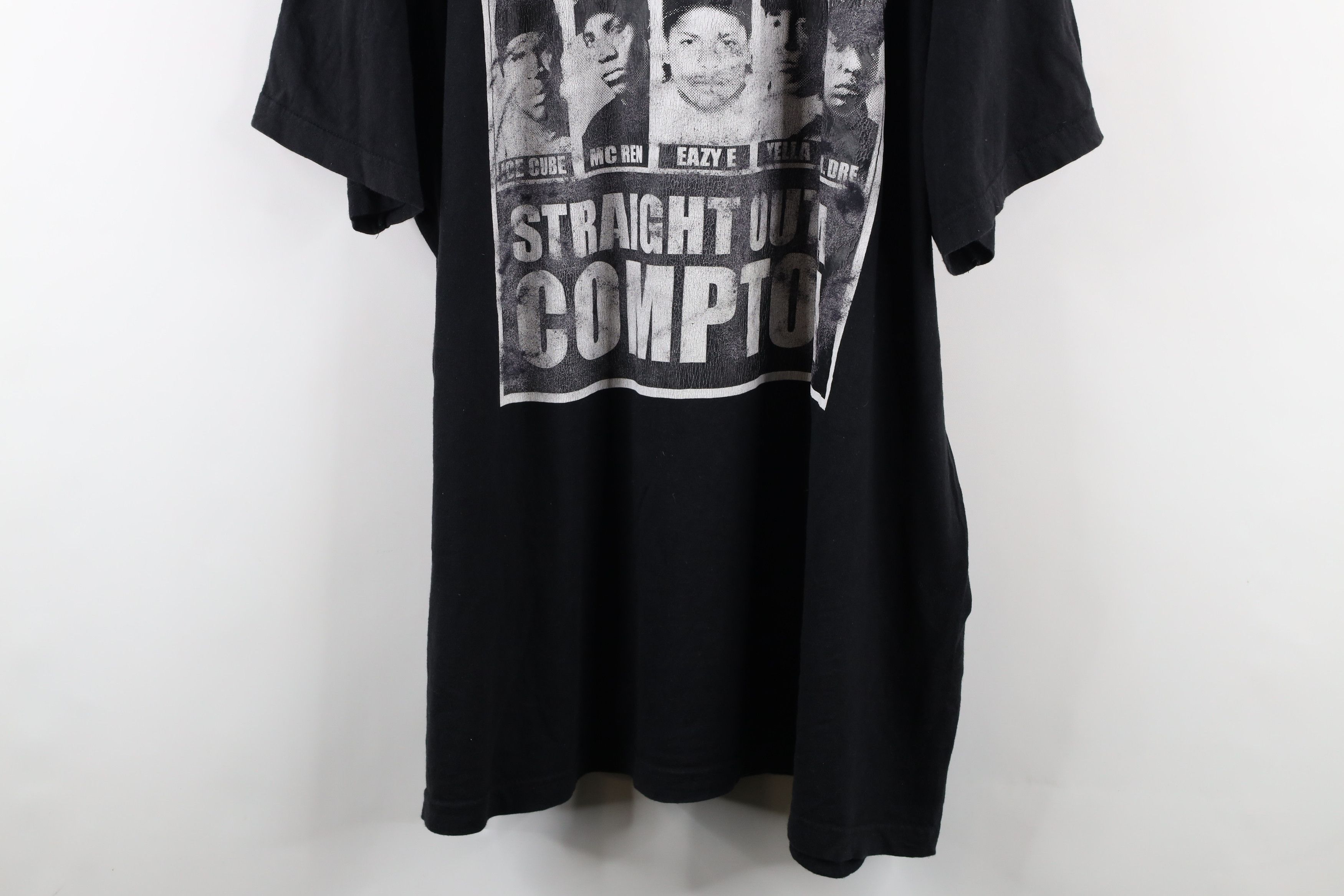 Vintage Vintage Streetwear Straight Outta Compton Rap Tee T-Shirt Size US XXL / EU 58 / 5 - 4 Thumbnail