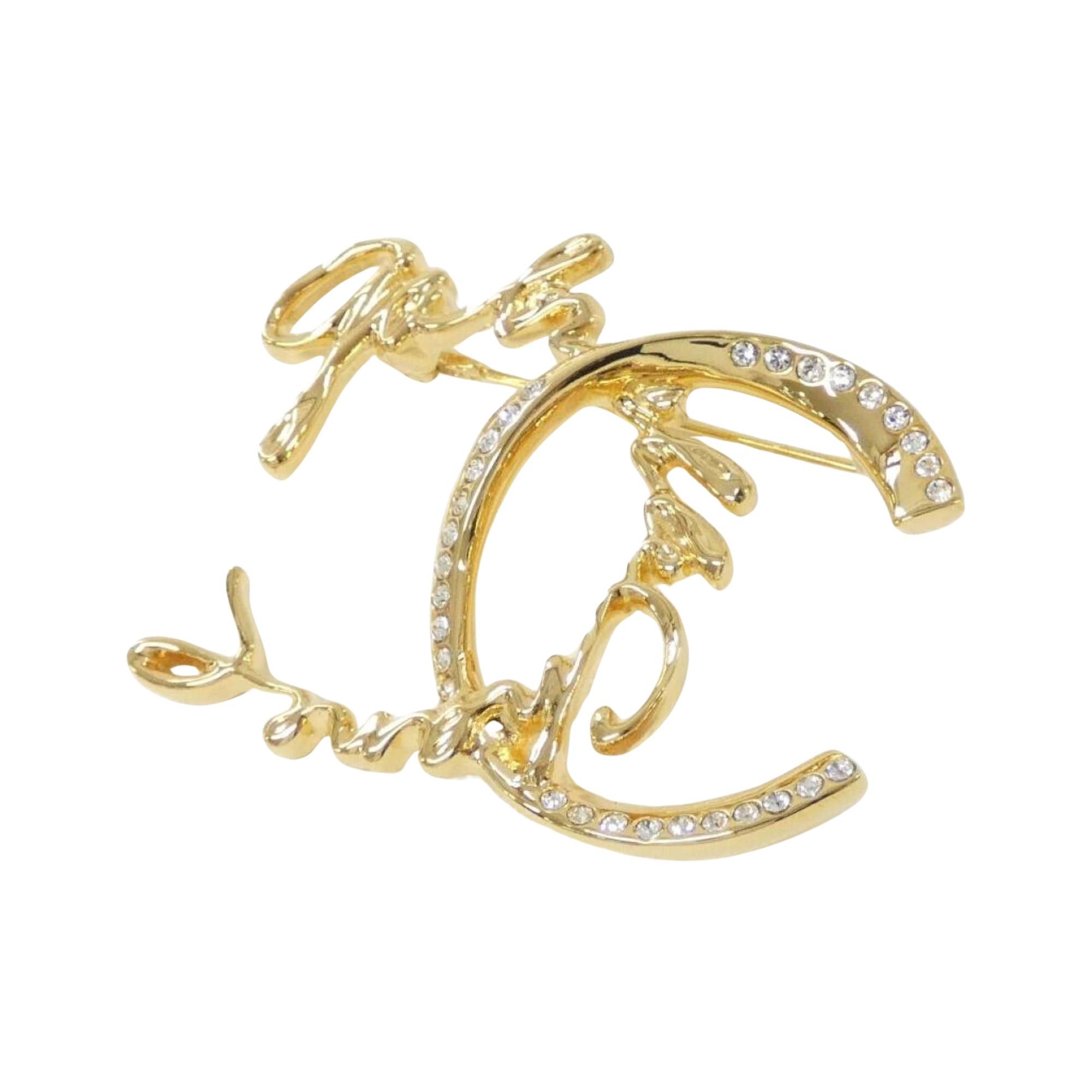 Chanel Chanel Logo CC brooch Size ONE SIZE - 1 Thumbnail