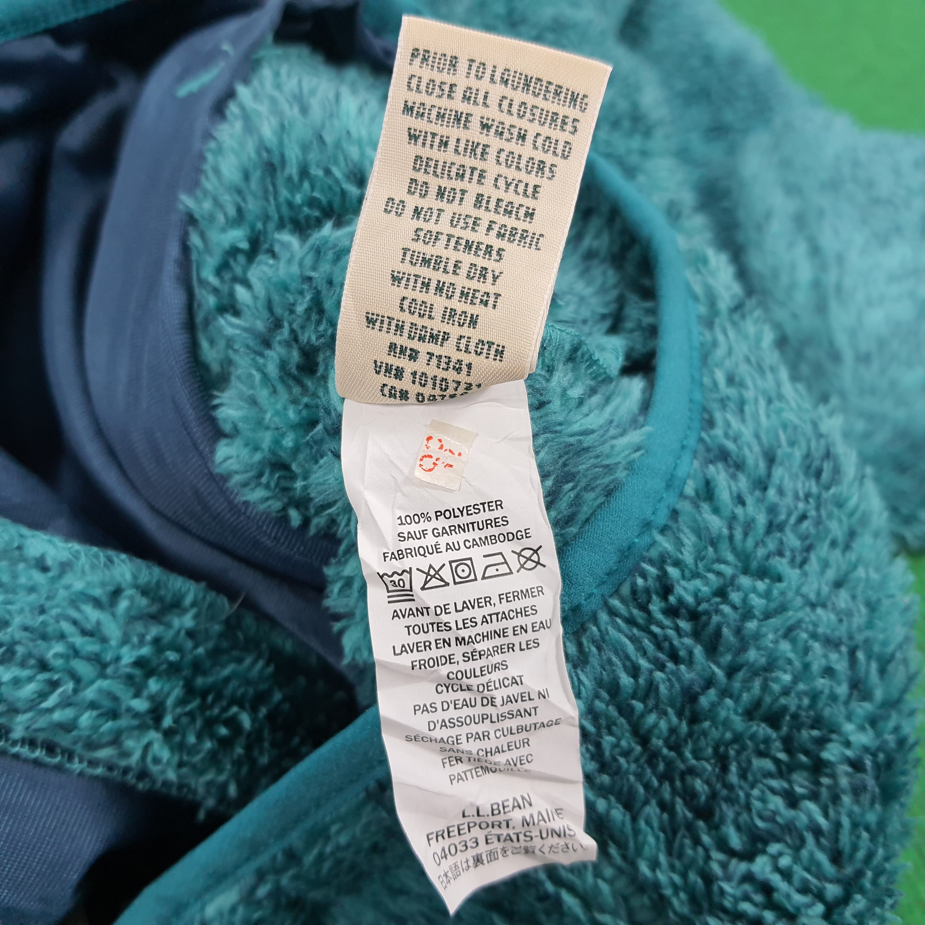 L.L. Bean × Vintage Vintage L.L.Bean Outdoor Winter Fleece Jacket Size US L / EU 52-54 / 3 - 6 Thumbnail