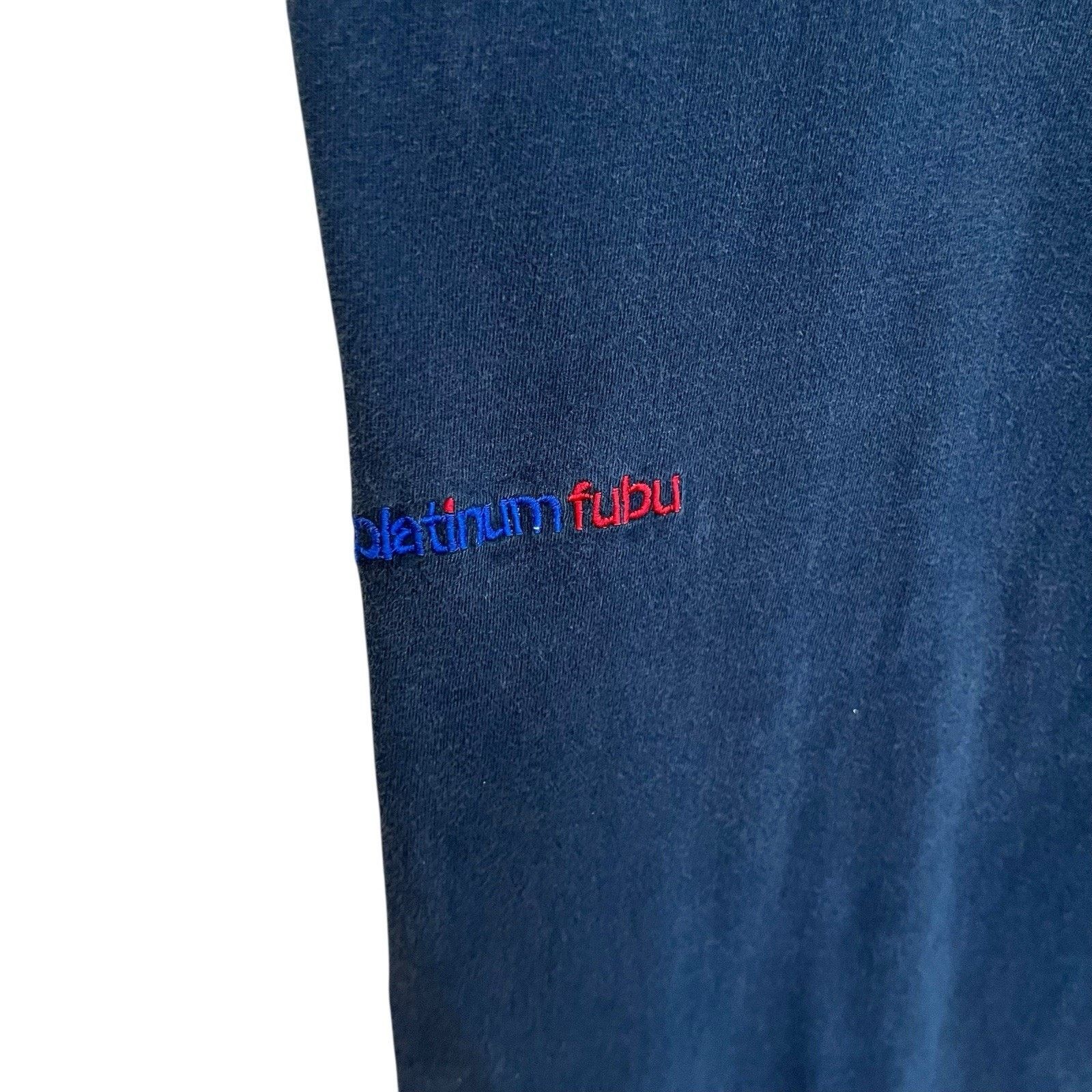 Fubu × Vintage Platinum Fubu | Vintage Y2K Fat Albert Sweatpants Size US 34 / EU 50 - 5 Thumbnail