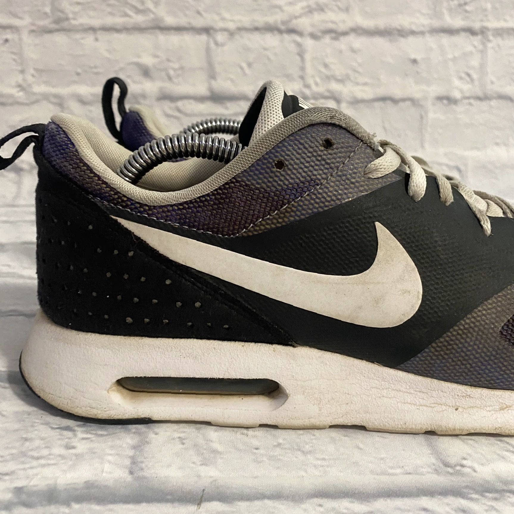 Nike Nike Air Max Tavas SD 724765-004 Black White Persian Violet Trainers Men’s Sz 9 Size US 8 / EU 41 - 3 Thumbnail