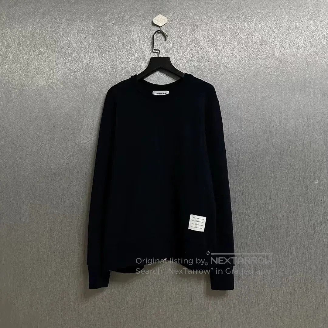 thom browne striped sweatshirt in excellent condition.