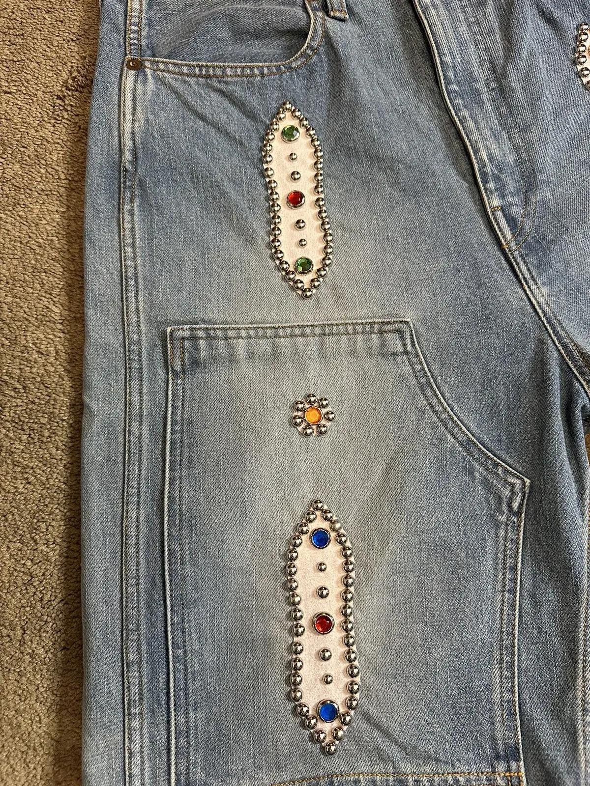 Kapital × Kapital Kountry Kapital Studded 14oz Denim Shorts