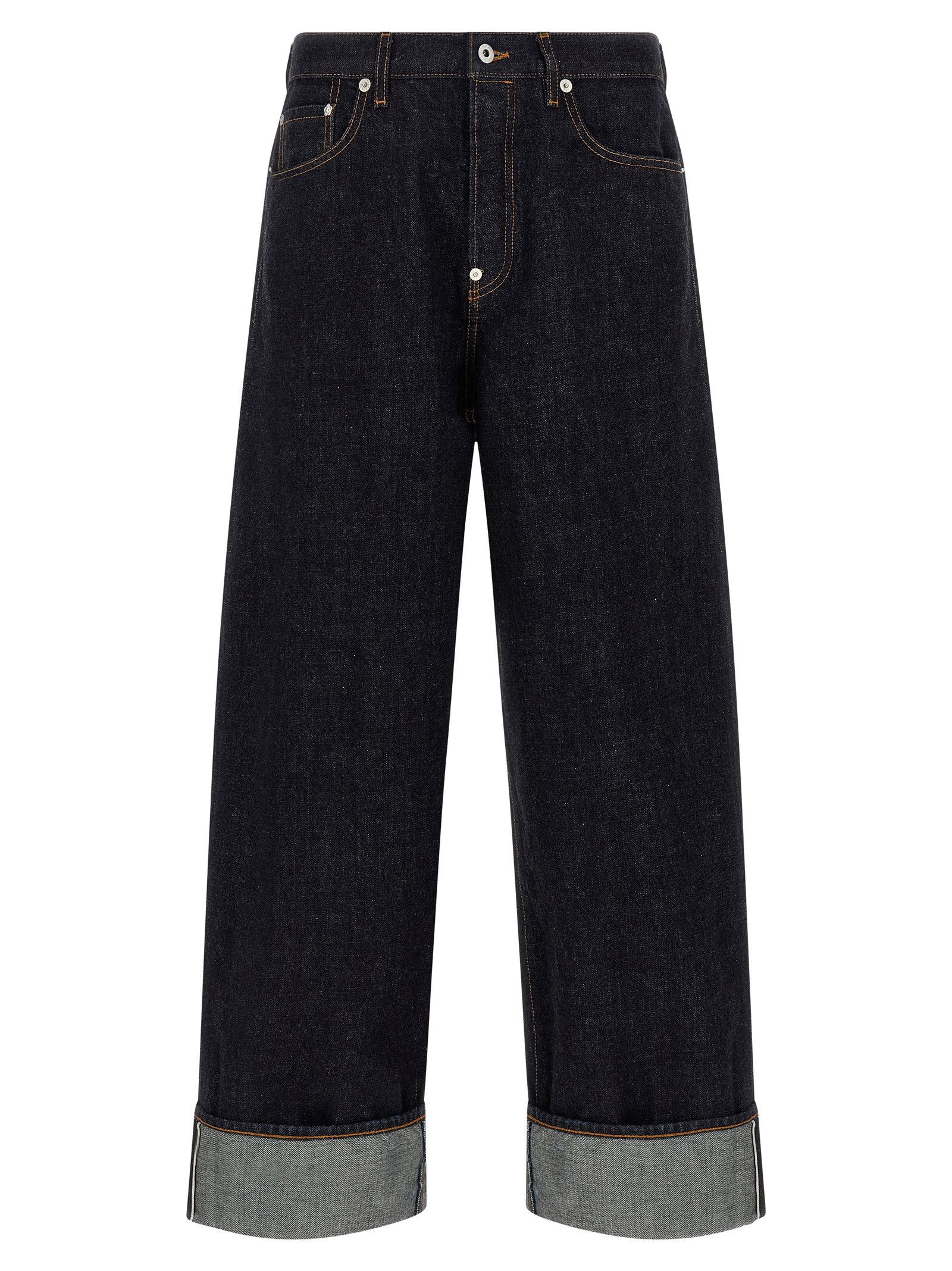 'Turn Up' Jeans