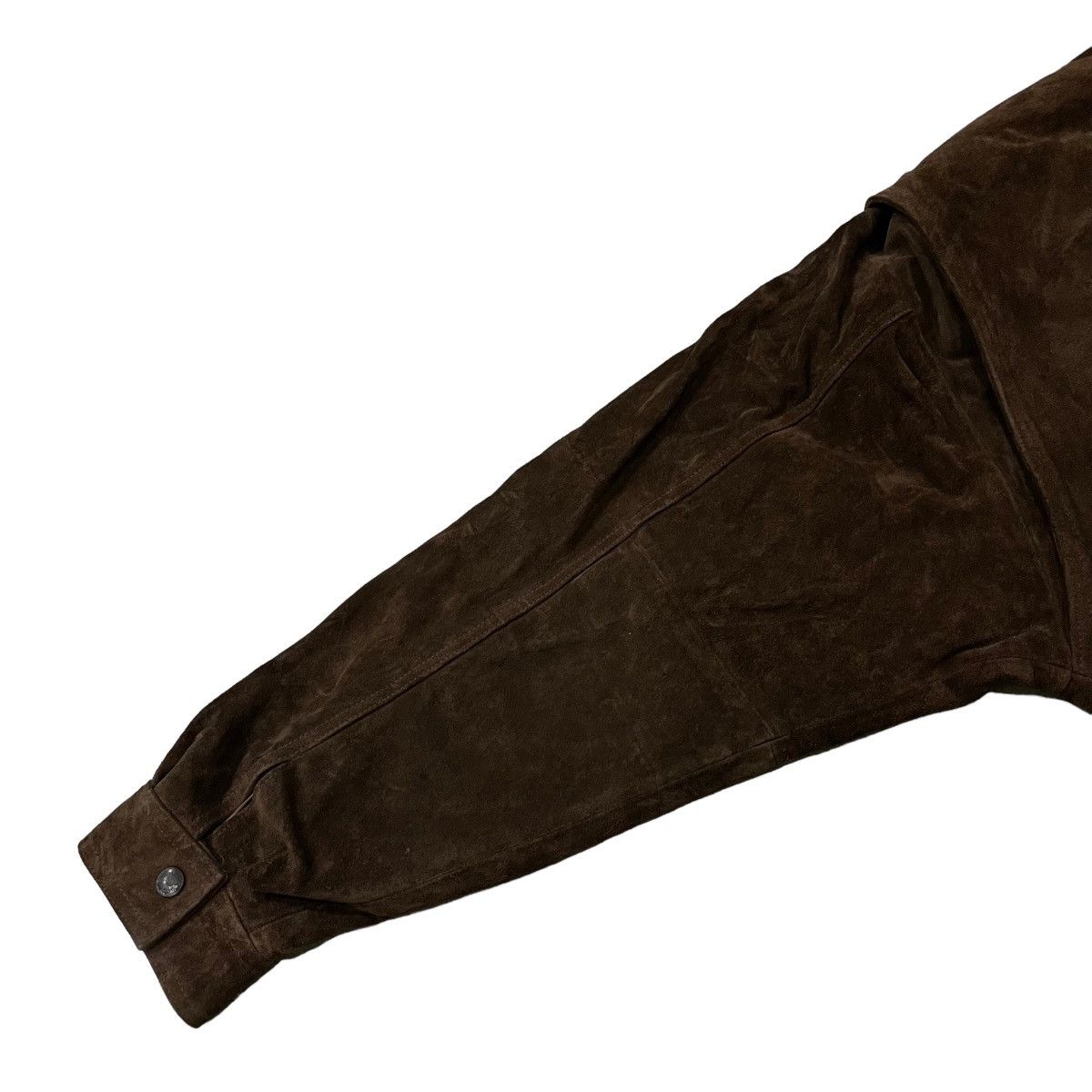 Golden Bear Vintage Golden Bear Talon Zipper USA Suede Leather Jacket Size US L / EU 52-54 / 3 - 15 Thumbnail