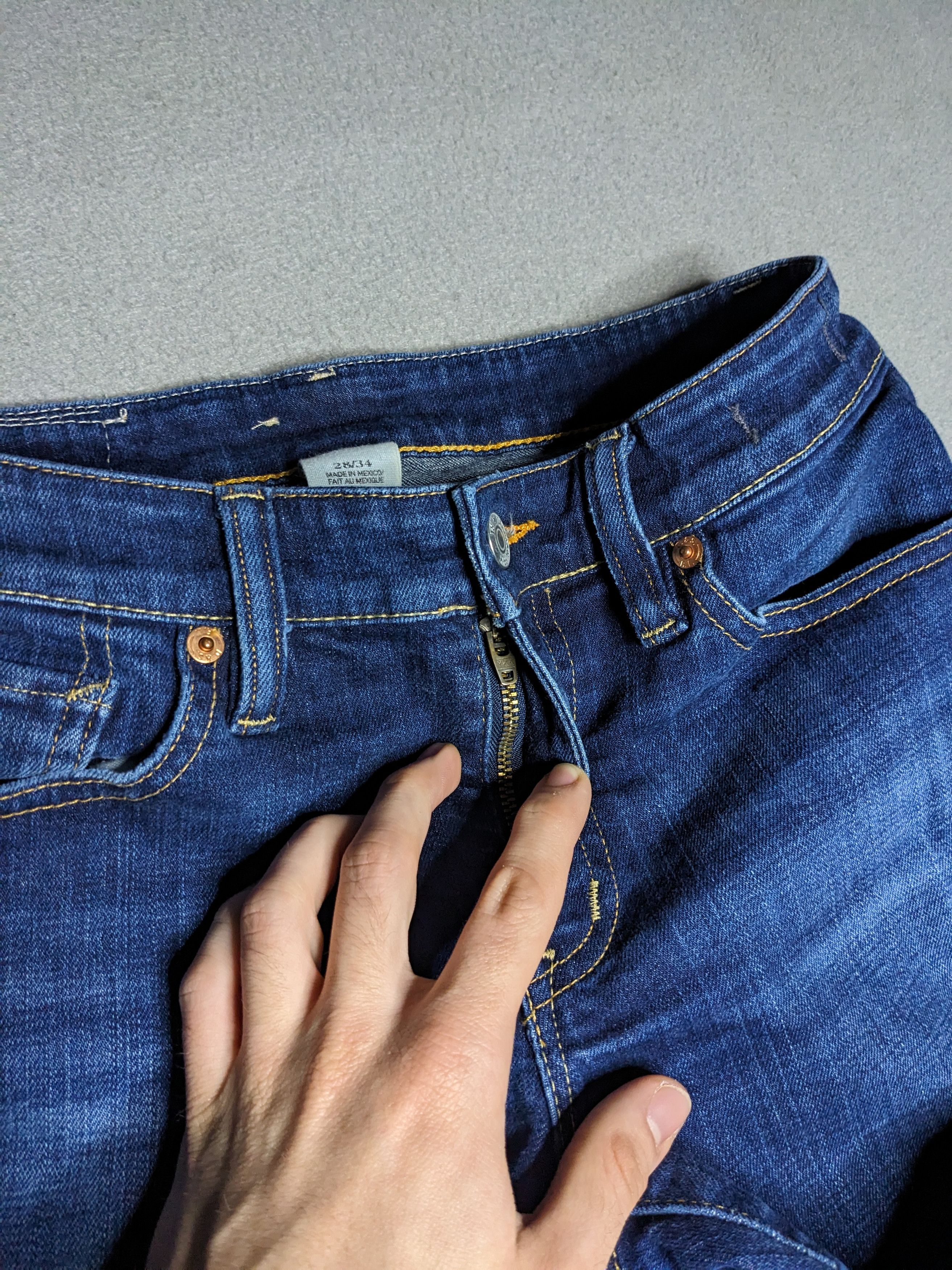 Denim & Supply Ralph Lauren Ralph Lauren Denim & Supply Skinny Jeans 28x33 Blue Low Rise Size 28" / US 6 / IT 42 - 12 Thumbnail