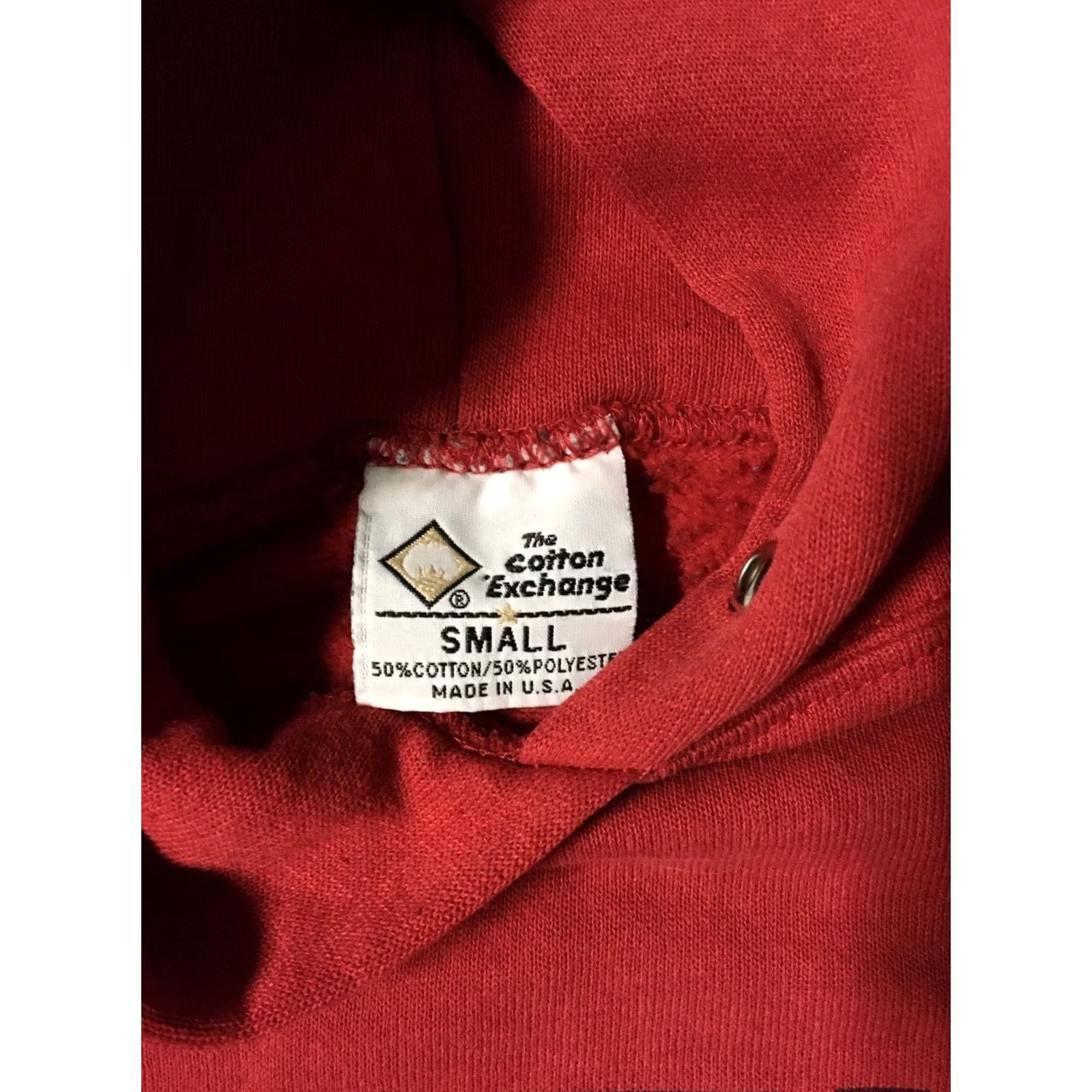 Vintage VINTAGE NC State Wolfpack Hoodie S Mens Red 90s 80s Fashion University USA Football College Spellout Pullover Sweatshirt Size US S / EU 44-46 / 1 - 7 Thumbnail