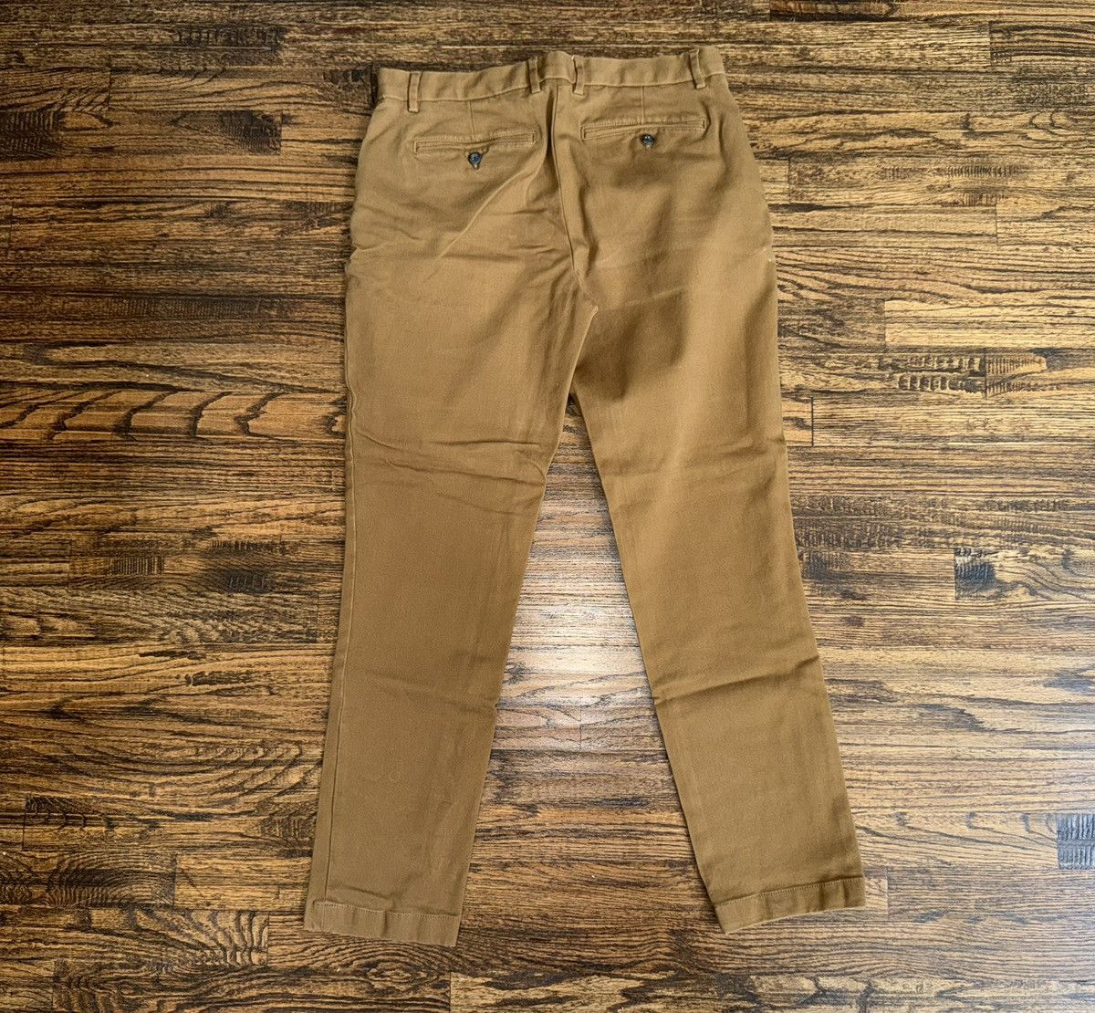 Banana Republic Banana Republic Brushed Chino Traveler Pants Brown Sz 32x32 Size US 32 / EU 48 - 8 Thumbnail