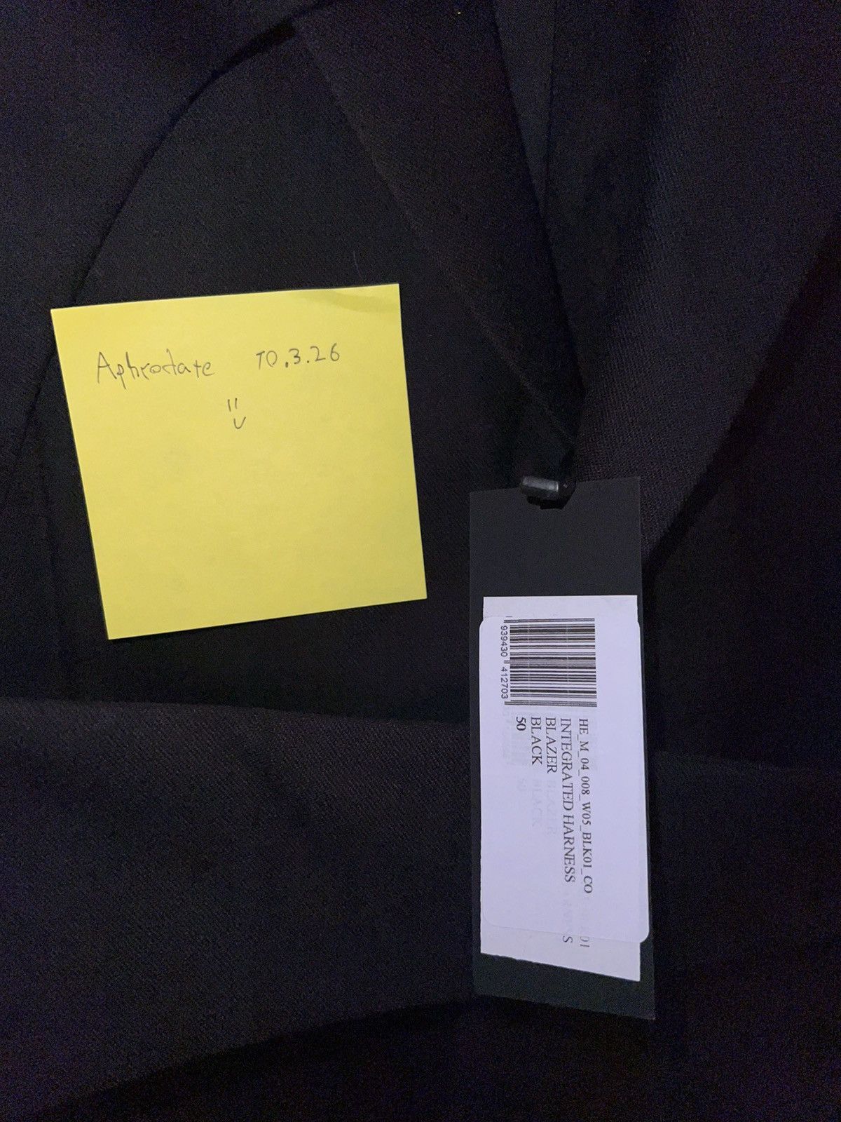 Heliot Emil HELIOT EMIL AW23 ’Connected Forms’ Wool Blazer Size 50R - 4 Thumbnail