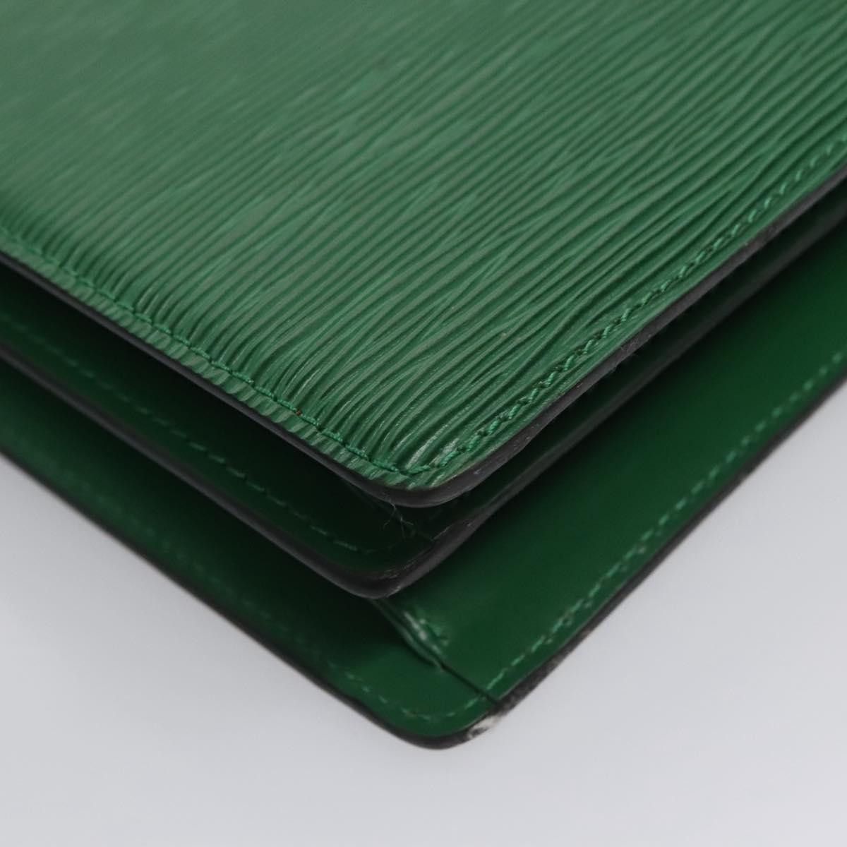 Louis Vuitton LOUIS VUITTON Epi Capuchin Shoulder Bag Green M52344 Size ONE SIZE - 14 Thumbnail