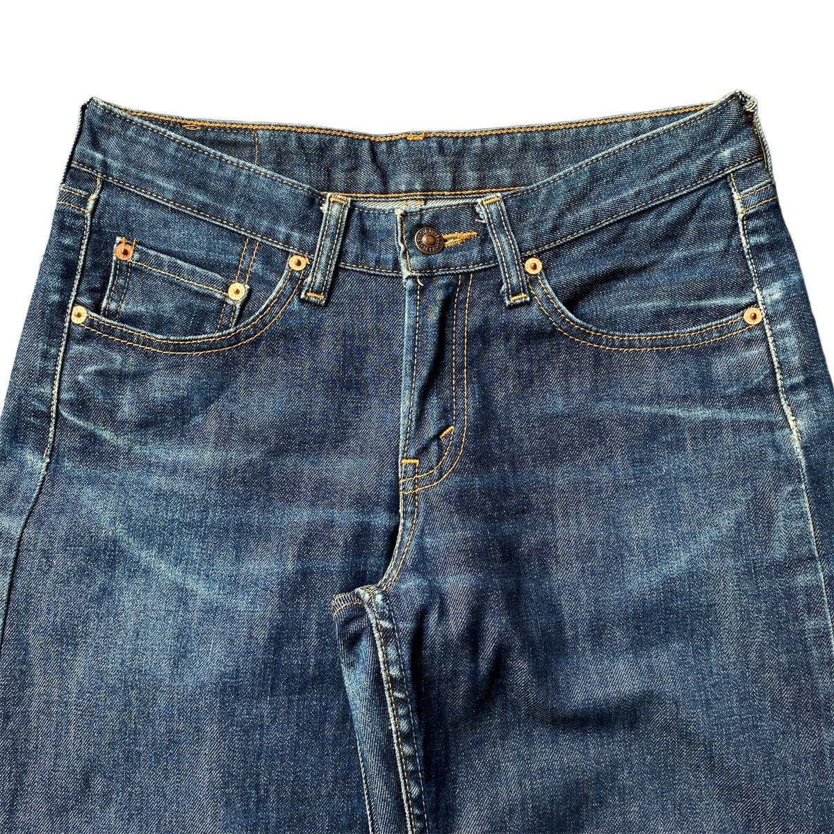 Levi's Rare Vintage Y2K Levis 575K Super Flare Wide Leg Denim Jeans Size US 28 / EU 44 - 5 Thumbnail