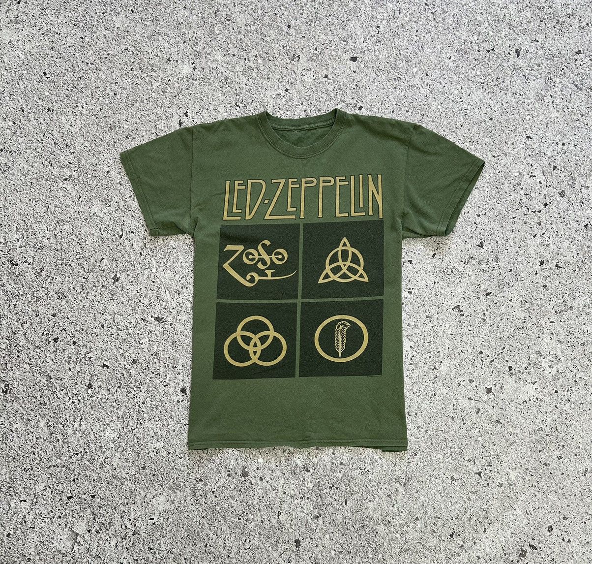 Band Tees × Led Zeppelin Rare Vintage Led Zeppelin 2014 Rock Band Retro T-Shirt Y2K Size US M / EU 48-50 / 2 - 2 Thumbnail