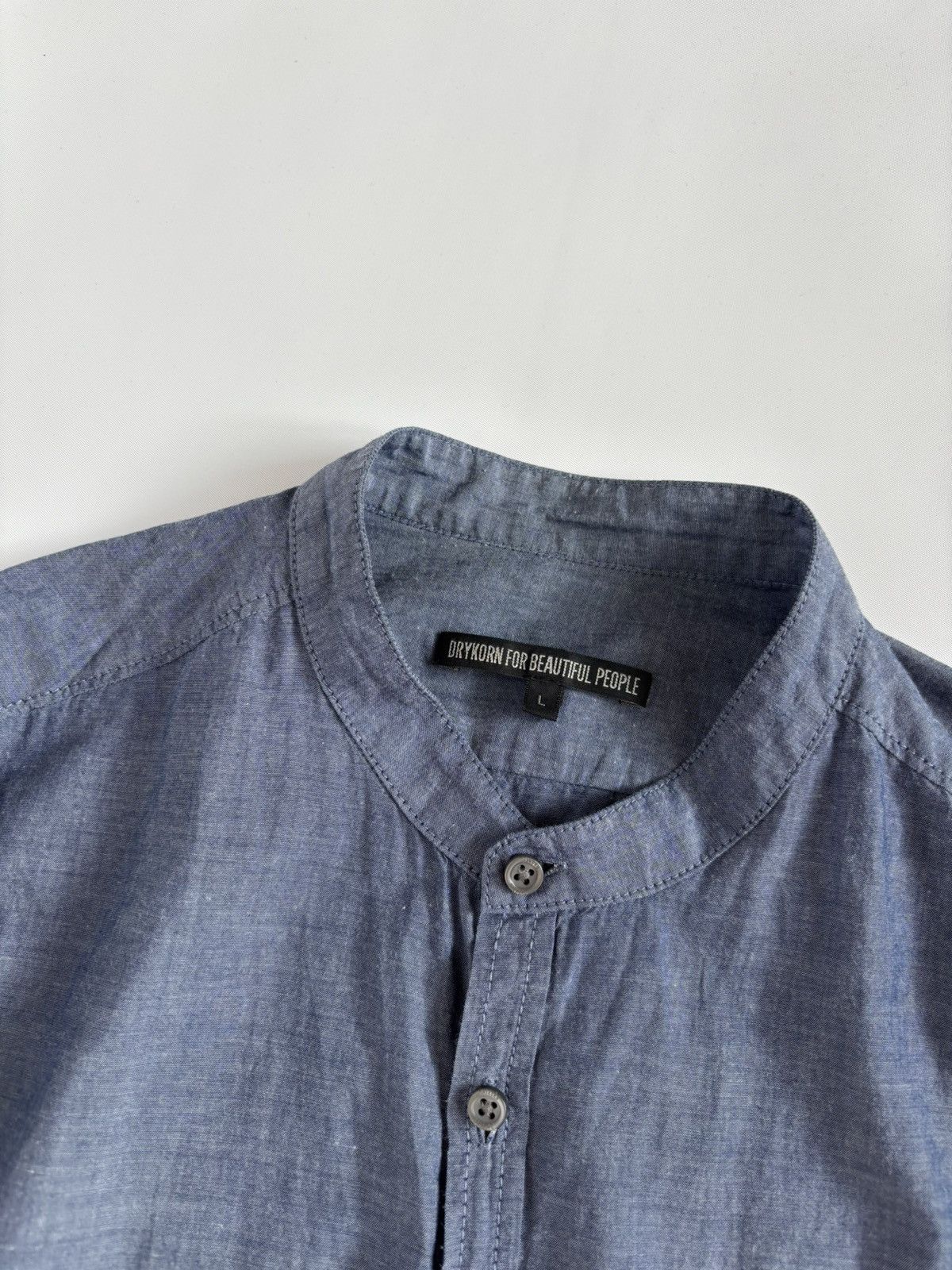 DRYKORN × Japanese Brand Drykorn For Beautiful People cotton shirt scandinavian brand Size US L / EU 52-54 / 3 - 4 Thumbnail