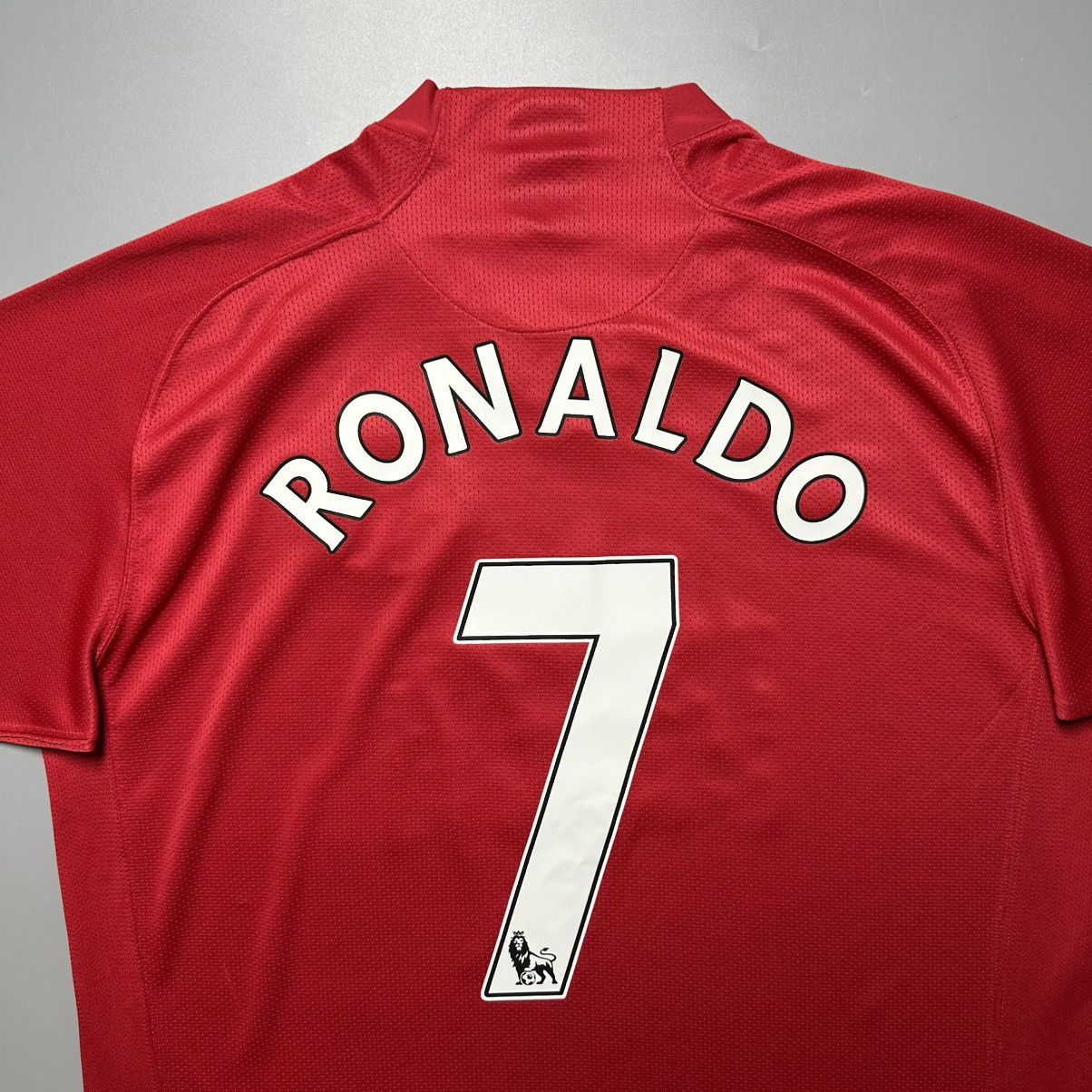 Nike MAN UNITED NIKE 2007/2008 FOOTBALL HOME JERSEY #7 RONALDO Size US XL / EU 56 / 4 - 10 Thumbnail