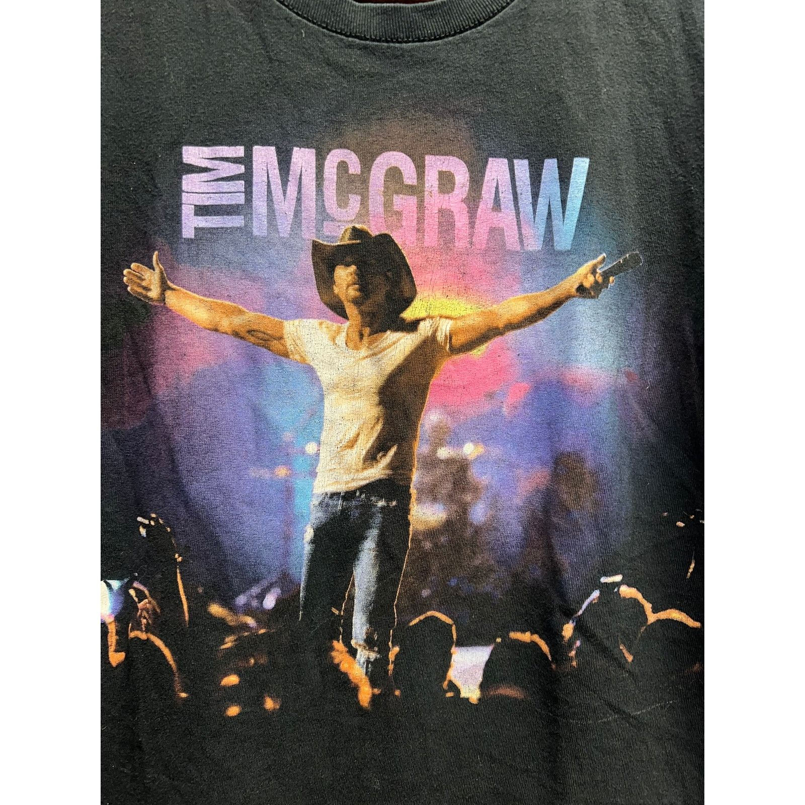 Anvil Tim Mcgraw Emotional Traffic Shirt Tour Concert Country Tee Size US S / EU 44-46 / 1 - 2 Thumbnail