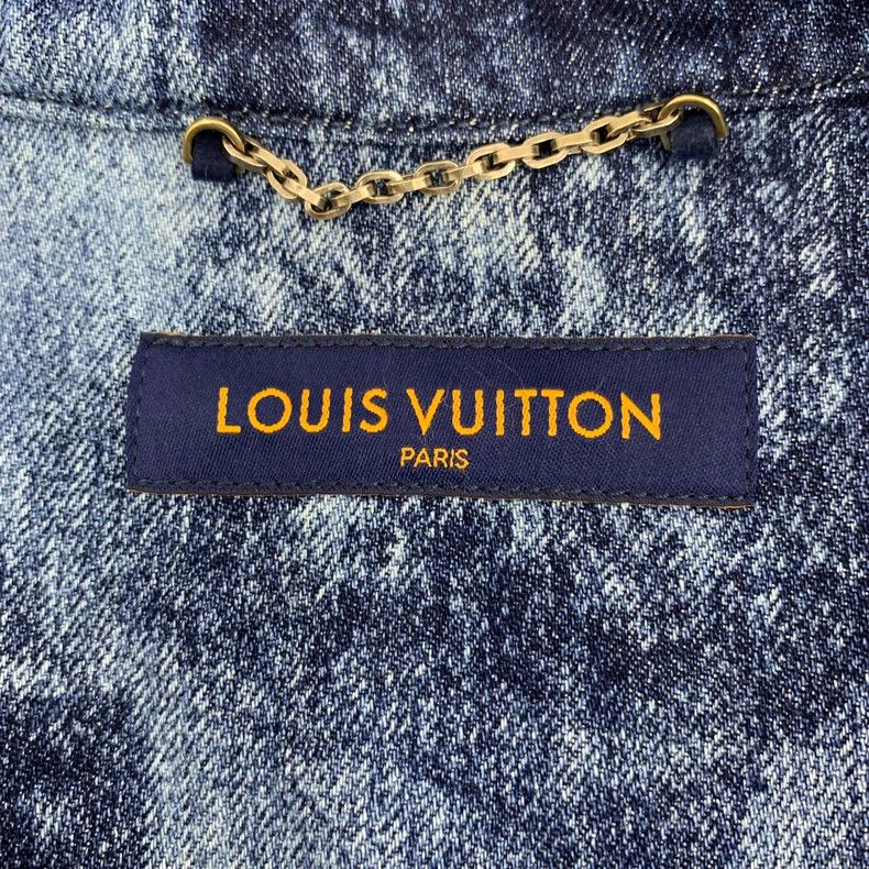 Louis Vuitton Louis Vuitton Blue checkerboard cotton lapel single-breast Size US S / EU 44-46 / 1 - 5 Thumbnail