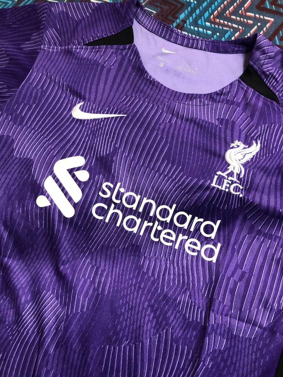 Nike purple T-Shirt Nike L.F.C. logo #8 SZOBOSZLAI Y2K Vintage Size US XL / EU 56 / 4 - 6 Thumbnail
