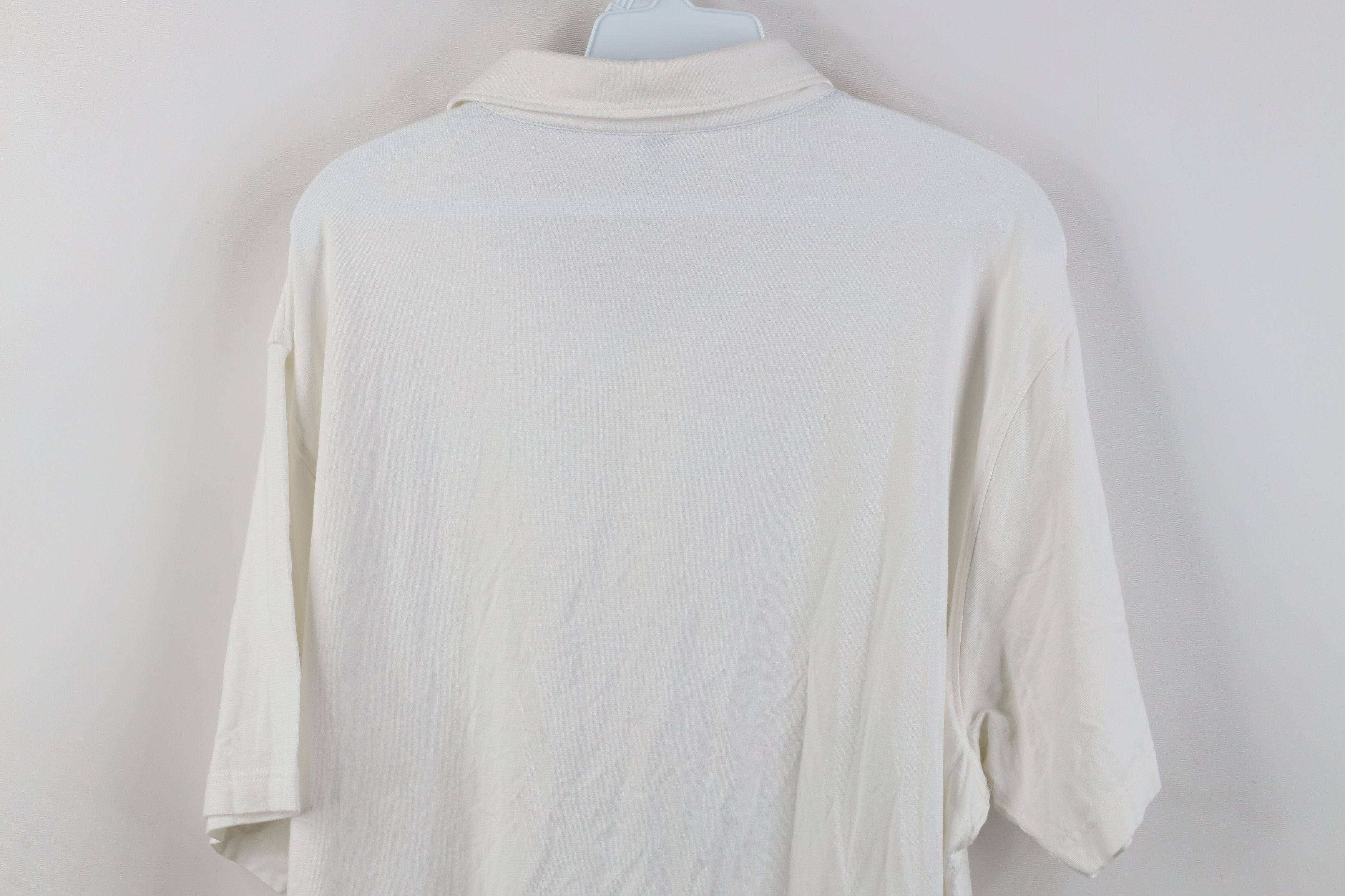 Peter Millar Peter Millar Collection Knit Collared Golf Polo Shirt White Size US XL / EU 56 / 4 - 12 Thumbnail