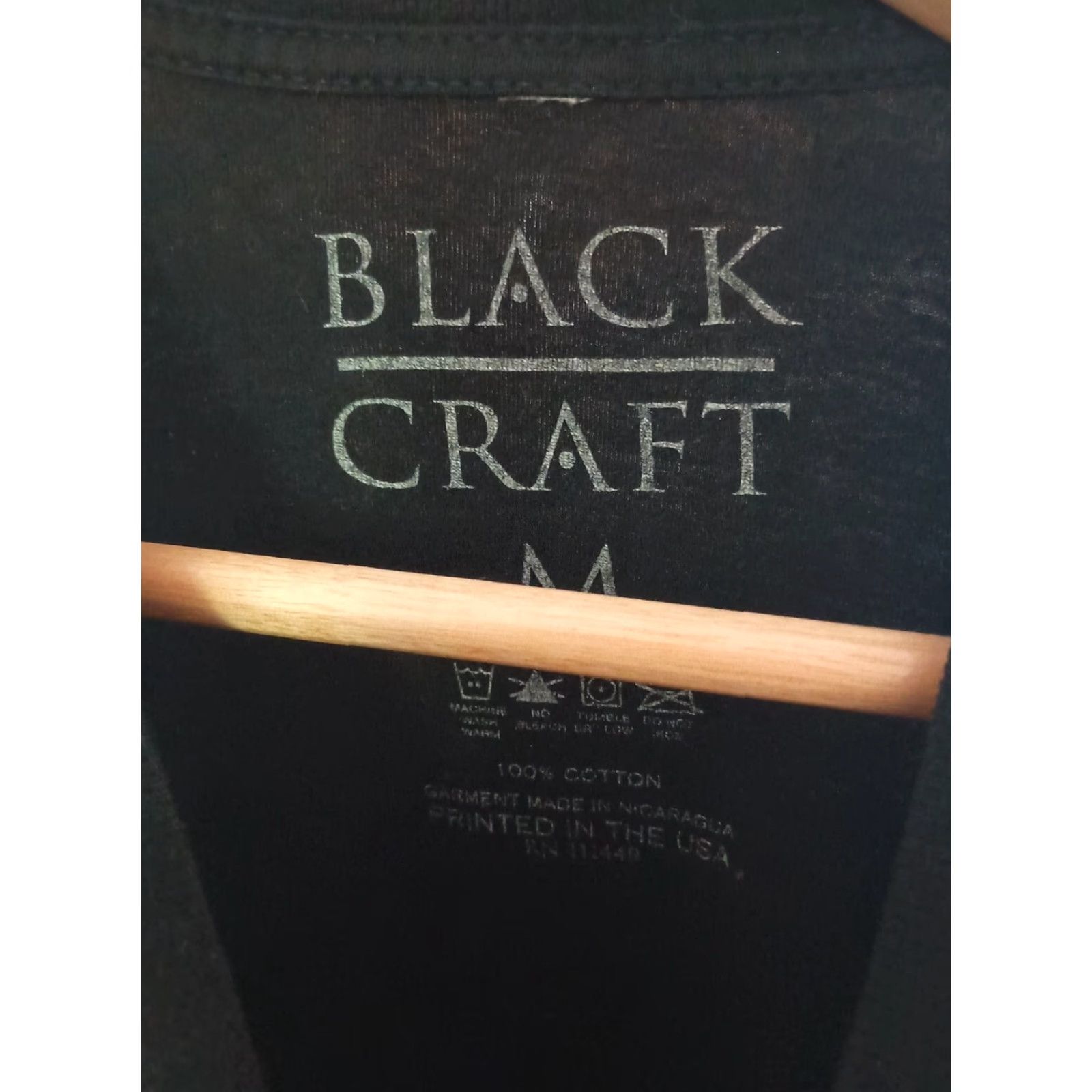 Vintage VINTAGE Black Craft Witches Gothic Ladies T-shirt Size M Halloween Shirt Women Black 100% Cotton Basic Gothic Halloween Ladies M Womens Size M / US 6-8 / IT 42-44 - 4 Thumbnail