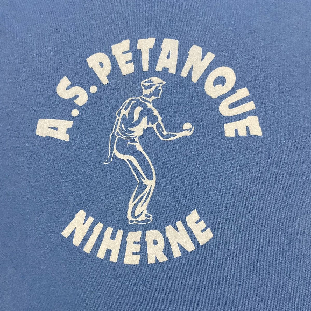 Grailed × Vintage Vintage 70-80s A.S Petanque Niherne Single Stitch Tees Size US M / EU 48-50 / 2 - 2 Thumbnail