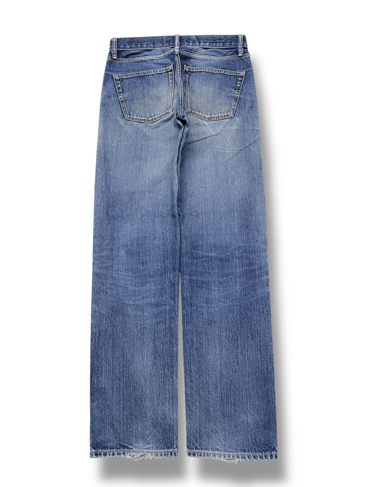 Uniqlo Vintage Uniqlo Japan - Faded Wash Jeans Size US 32 / EU 48 - 3 Thumbnail