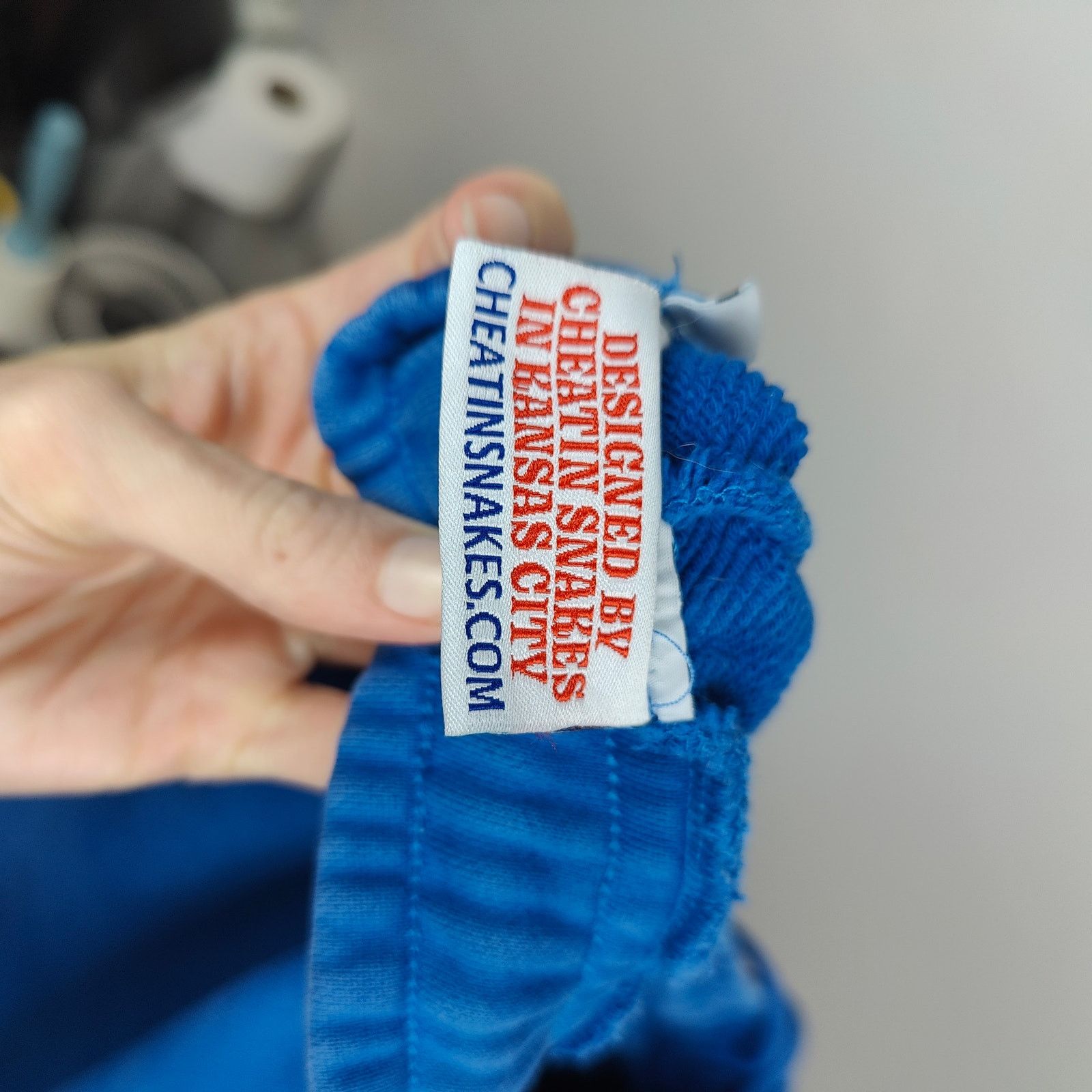 Other Cheatin Snakes Sweatpants Mens XS Blue Camp Destroyer Size US 28 / EU 44 - 7 Thumbnail