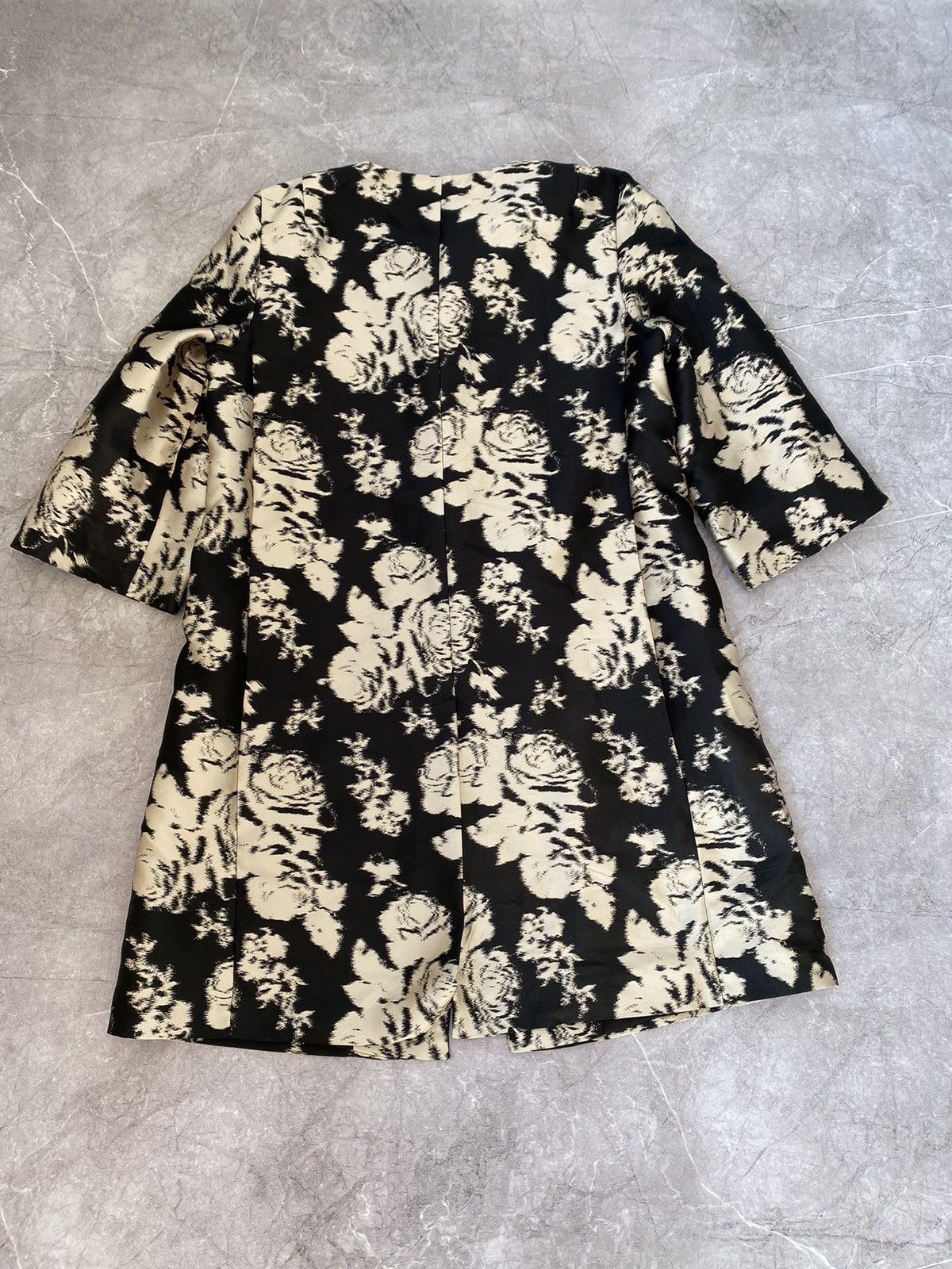 Gerard Darel Gerard Darel Paris Blend Silk Long Coat Floral Print Style Size M / US 6-8 / IT 42-44 - 10 Thumbnail