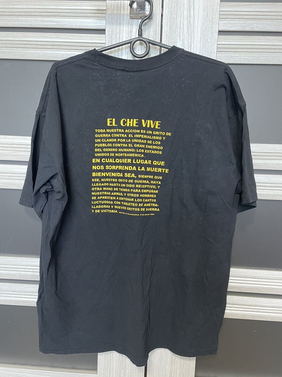 Band Tees Vintage Che Guevara El Che Vive 1967 Tee 90s XL Size US XL / EU 56 / 4 - 2 Thumbnail