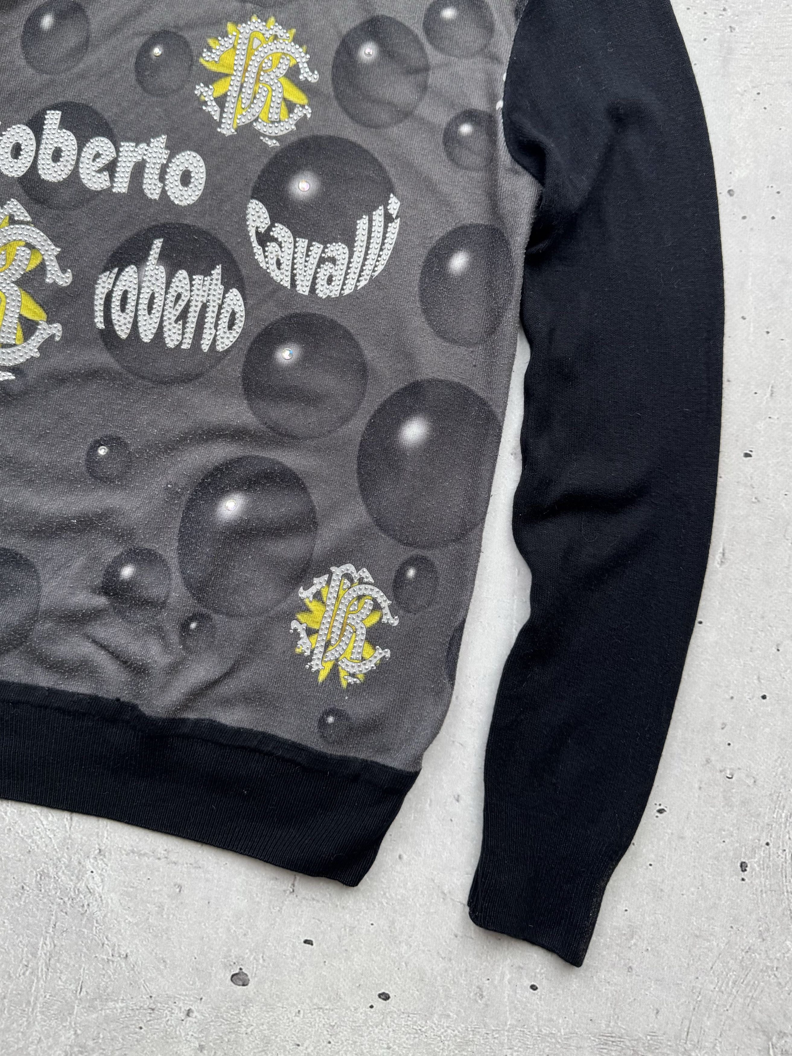 Roberto Cavalli × Vintage Roberto Cavalli Vintage Printed Sweater Size S / US 4 / IT 40 - 3 Thumbnail